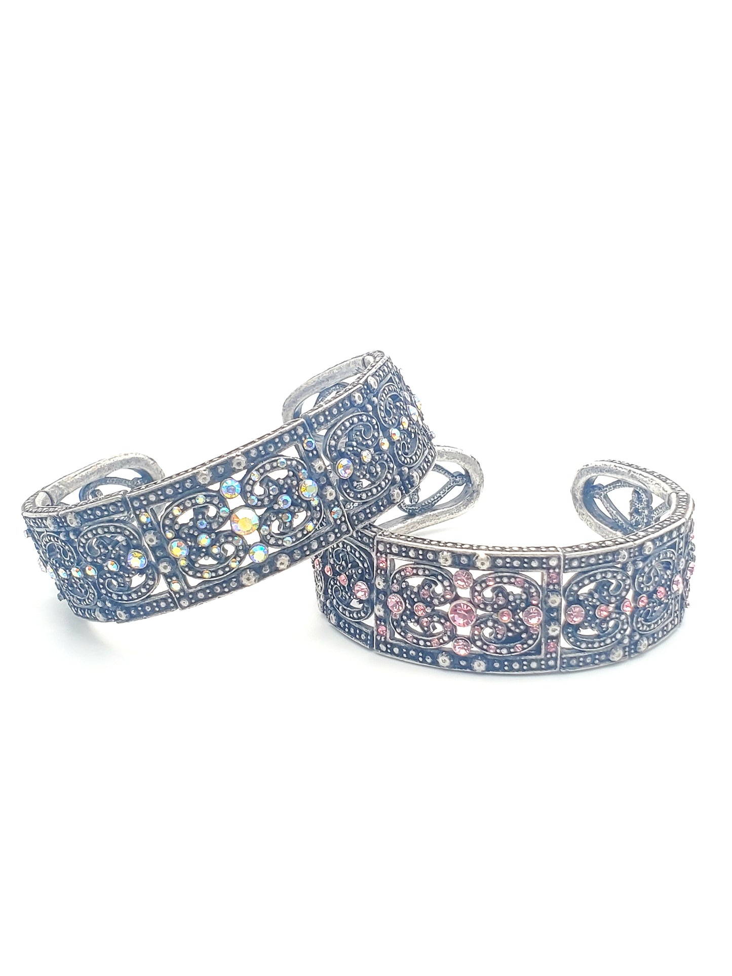 Stunner Unique Detailed Cuff - Solid Sterling Silver