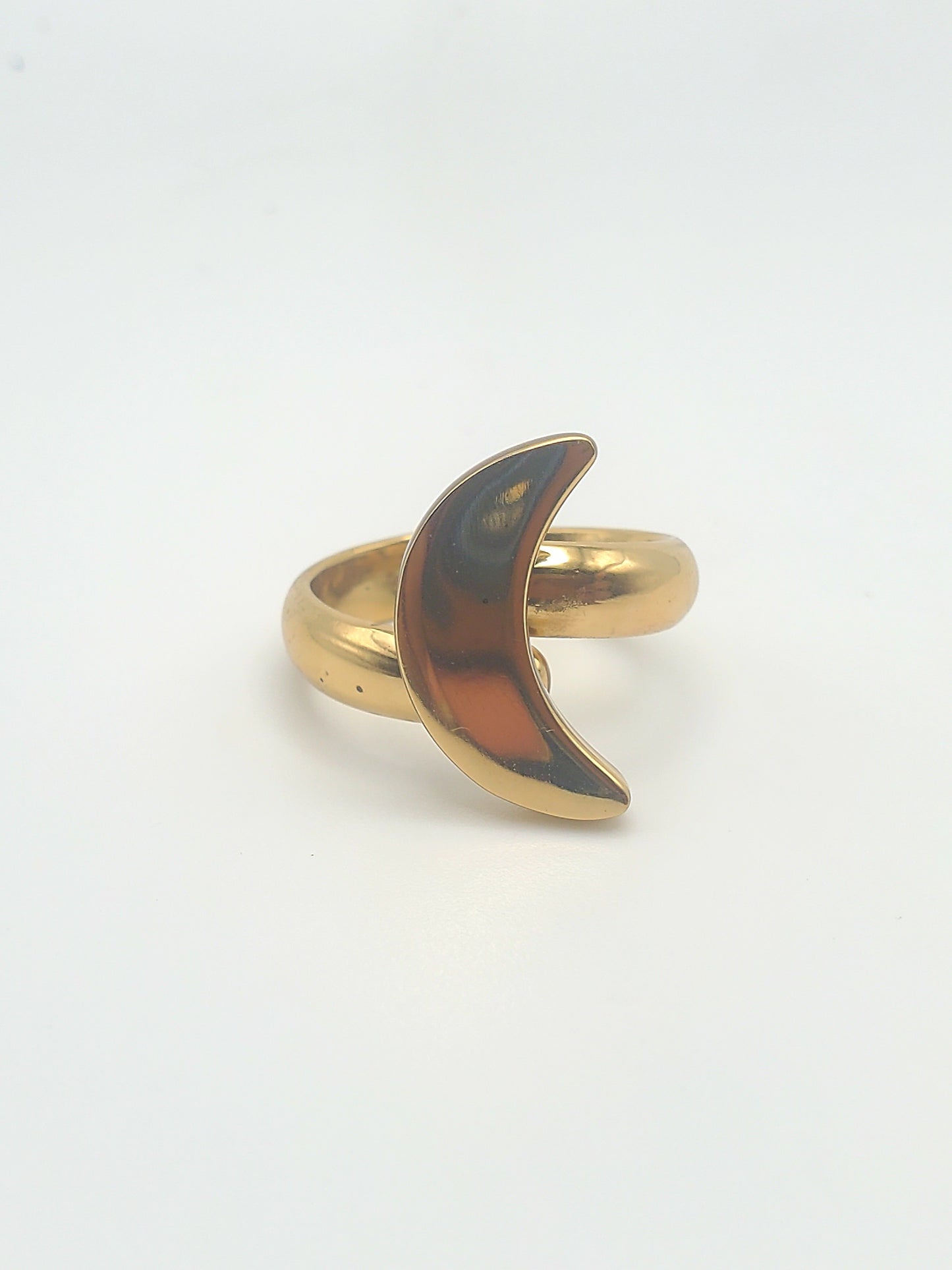 Solid Moon Ring - Alchemia
