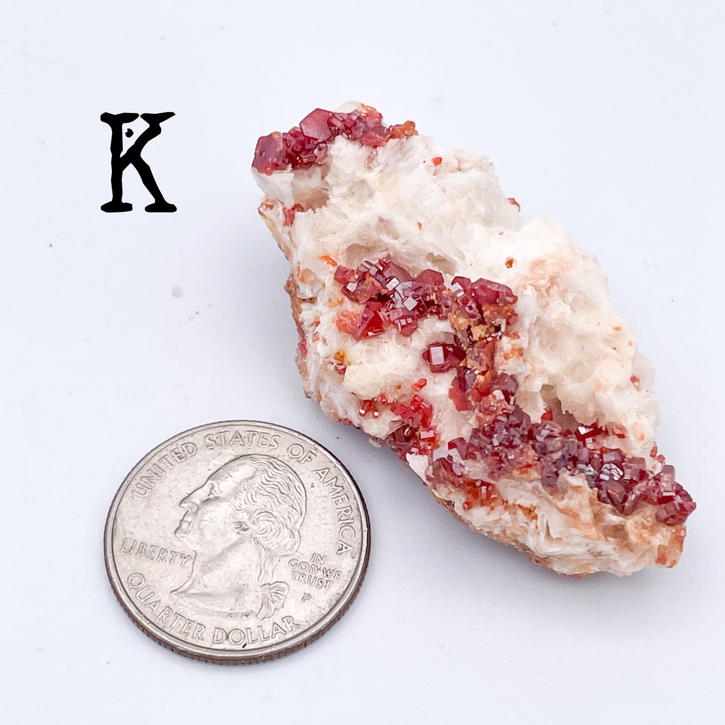 Raw Vanadinite Stone