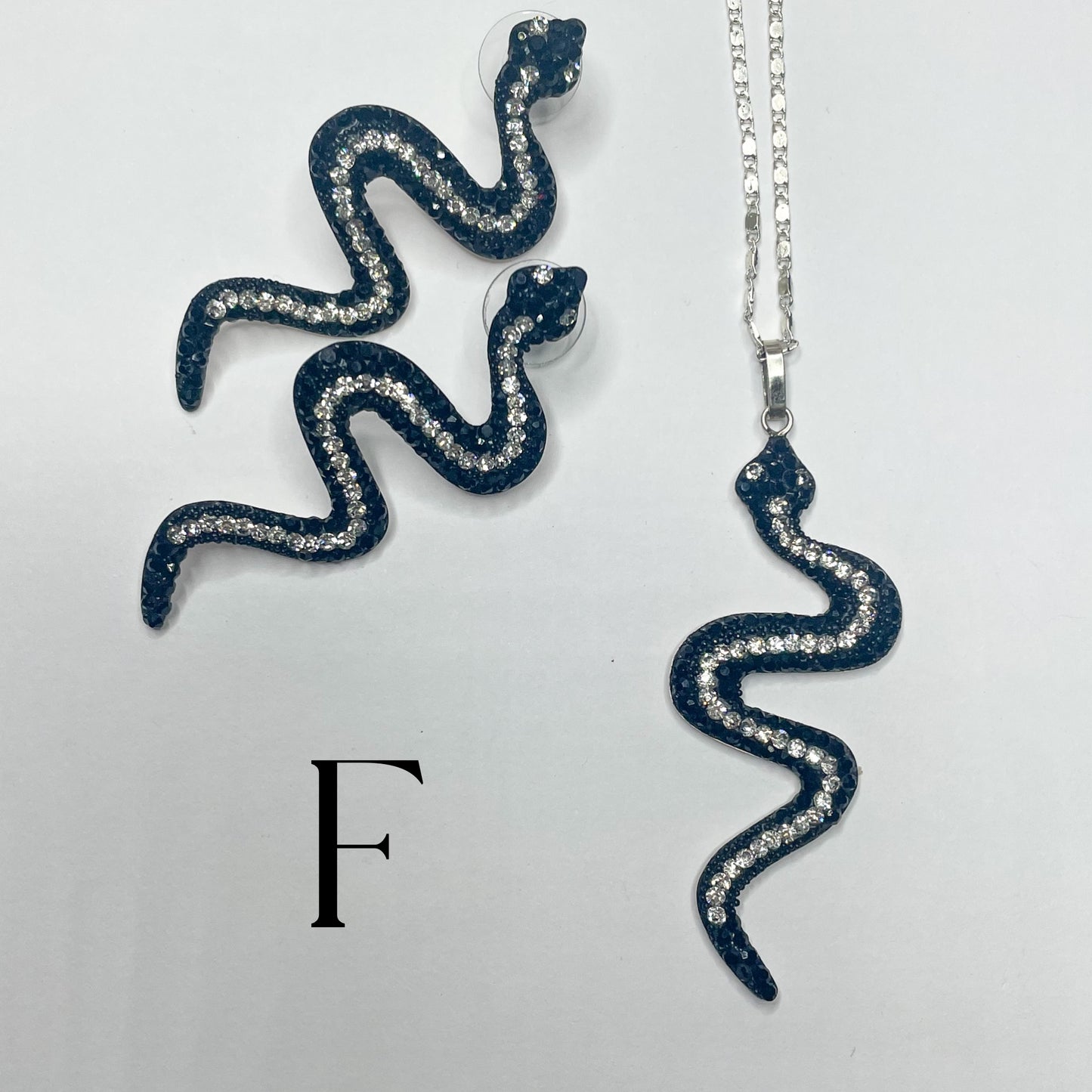Mosaic Snake Sets-Solid Sterling Silver