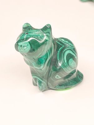 Malachite Animal Figures