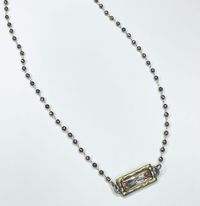 Bar Chocker Necklace - Dainty Grunge