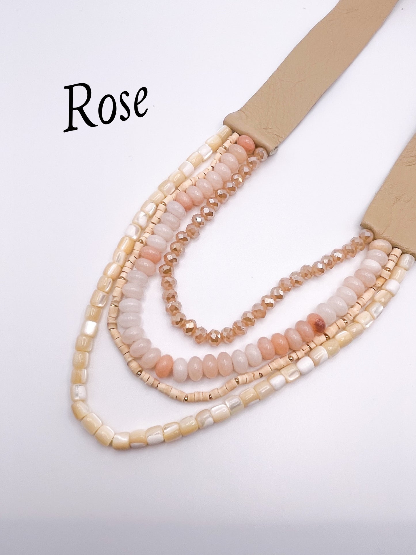 Leather Statement Necklace