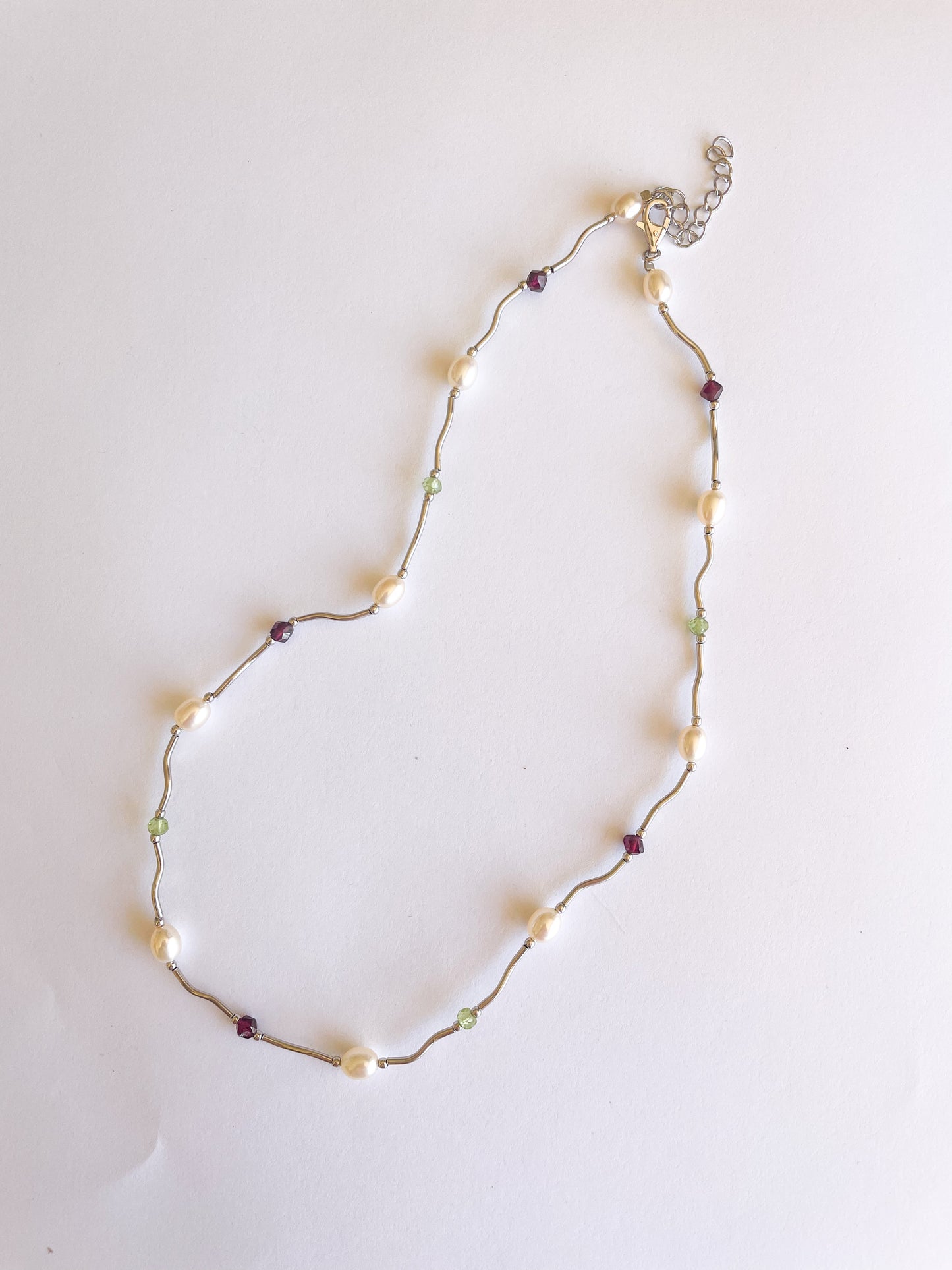 Pearl And Swarovski Crystals-Solid Sterling Silver