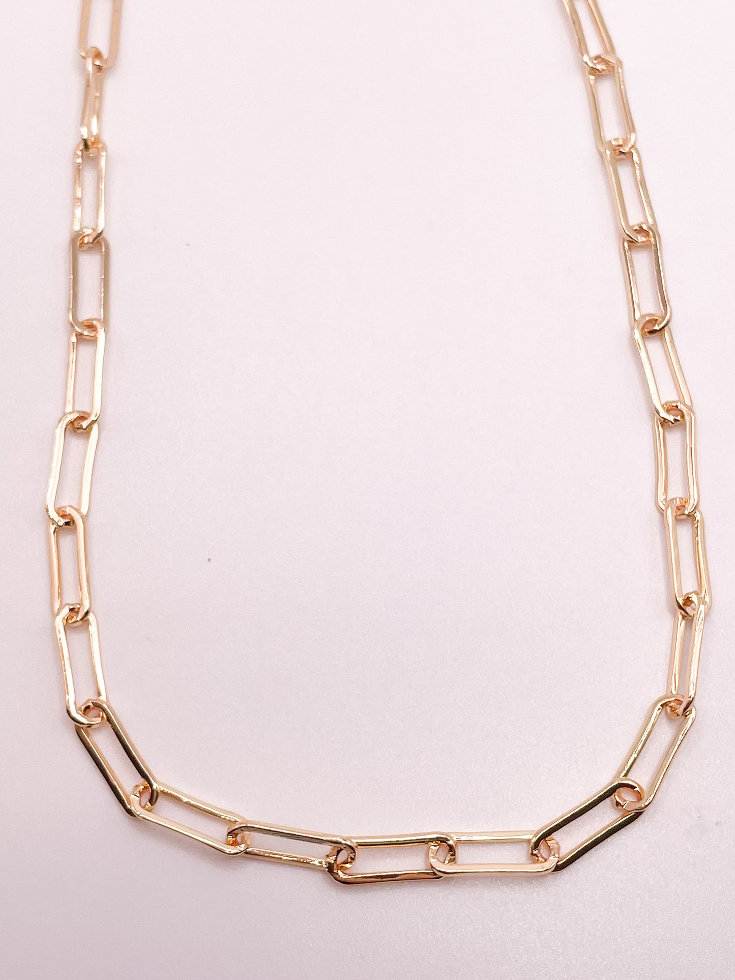 CHUNKY Paperclip Chain NEW -  18k Gold Filled