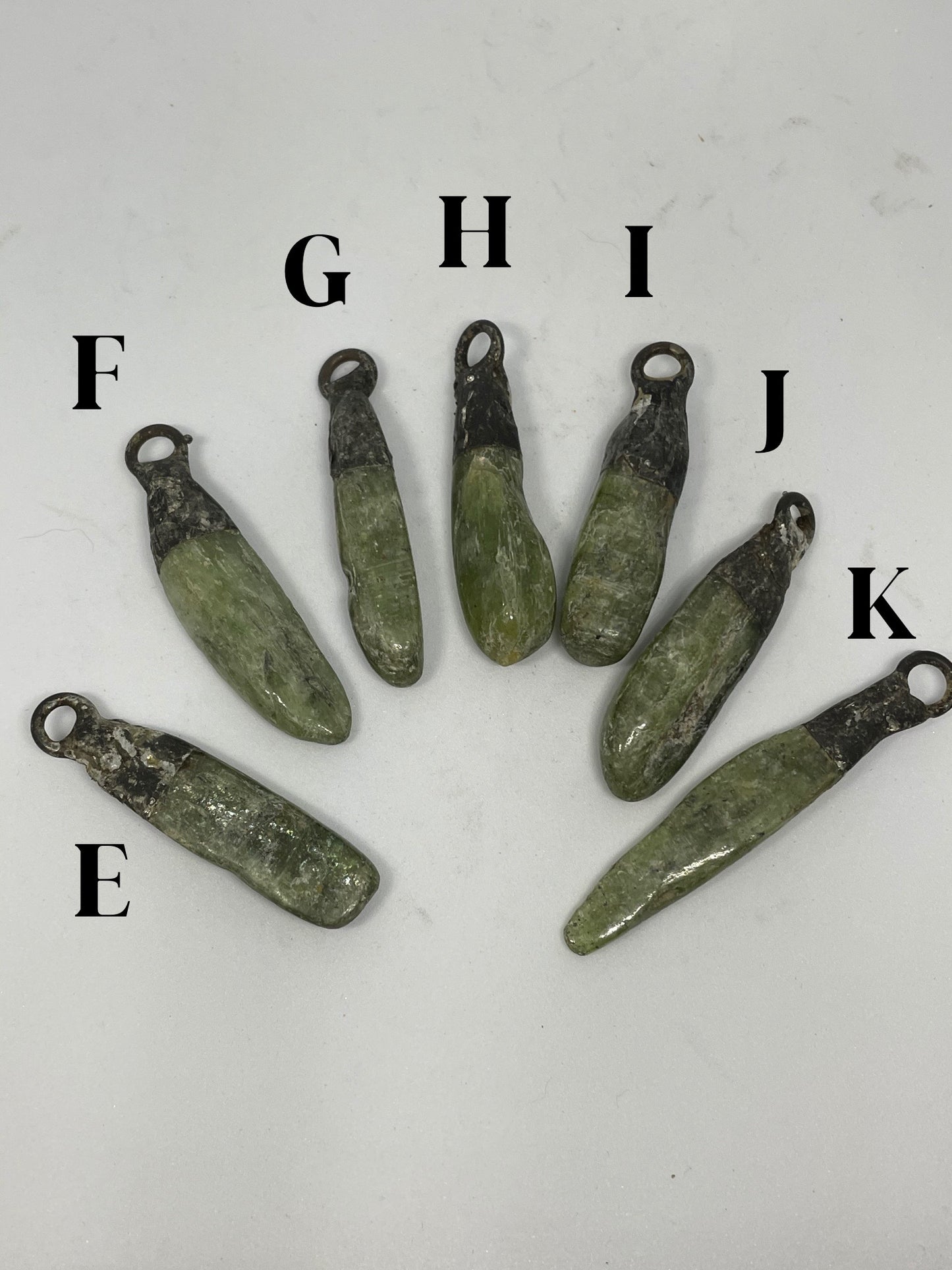 Green Kyanite Pendant