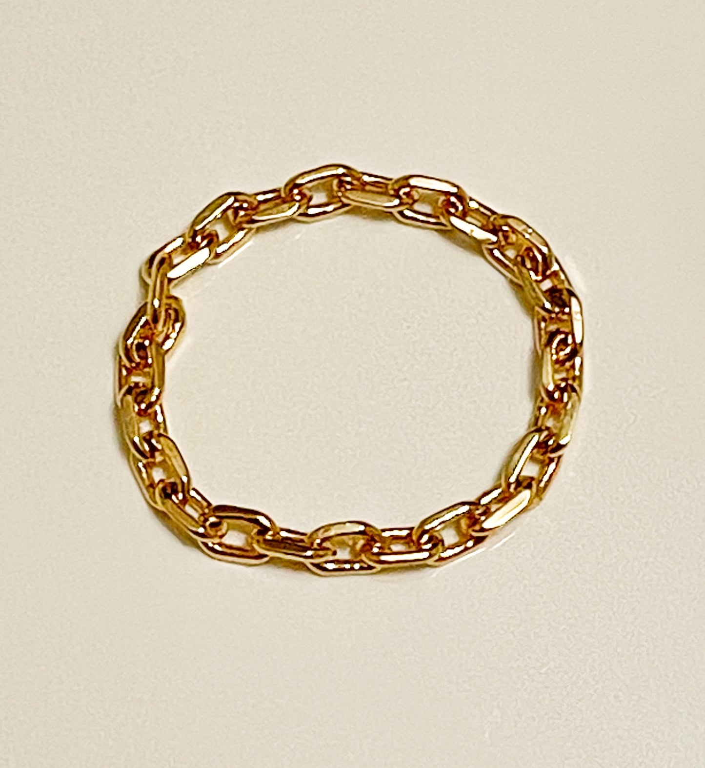 Chain Sized Ring - 18k Gold Filled
