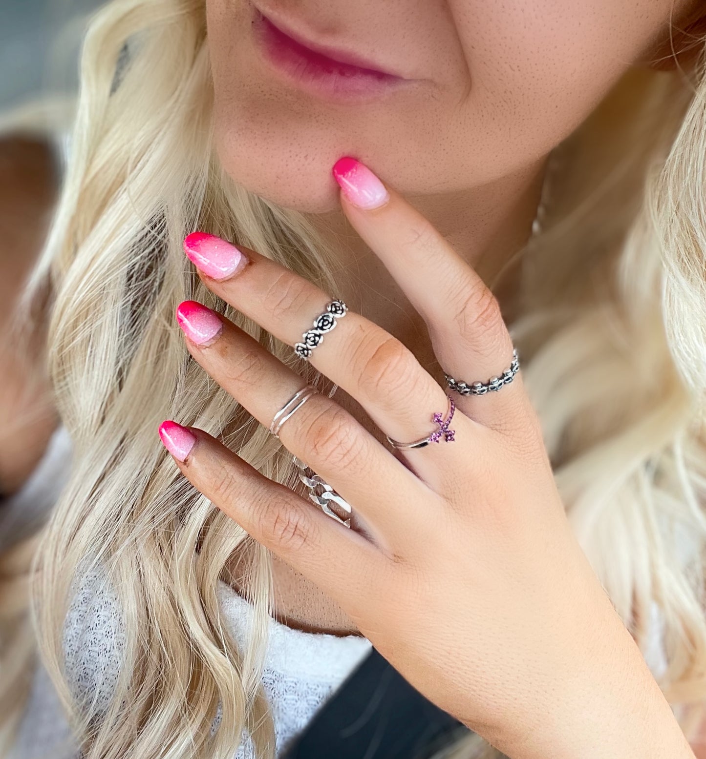 Triple Dainty Ring - Solid Sterling Silver