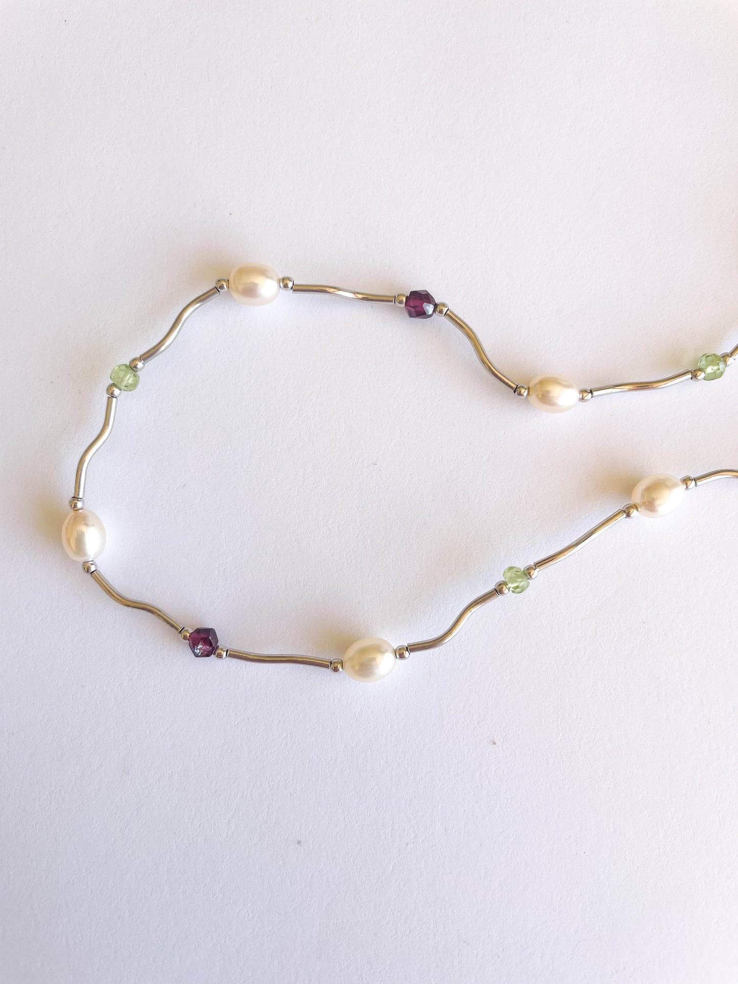 Pearl And Swarovski Crystals-Solid Sterling Silver