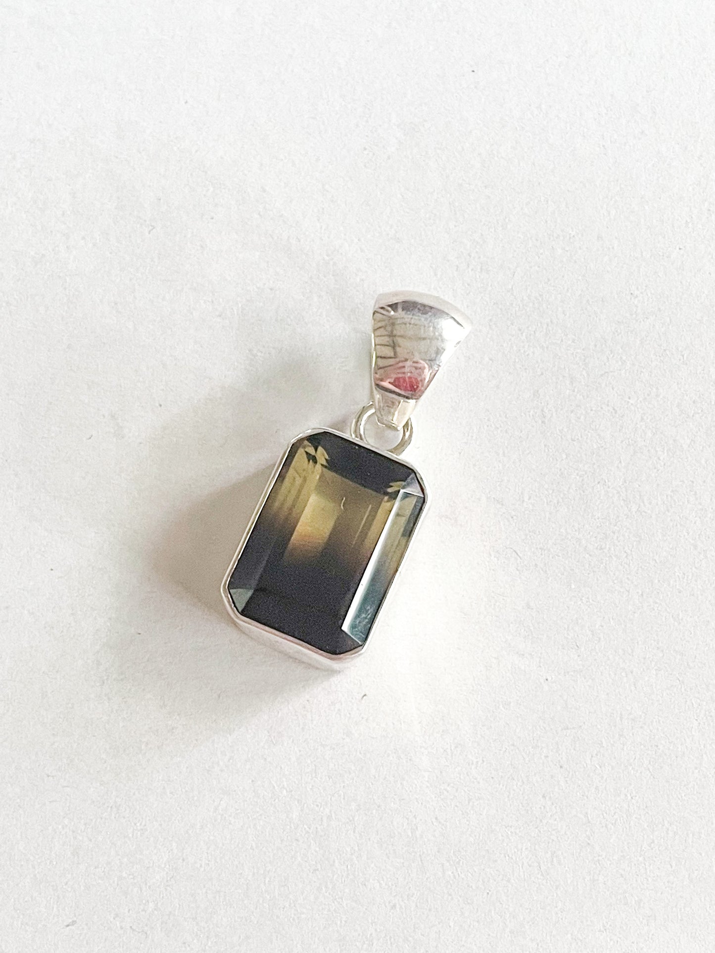 Bio Citrine Quartz - Solid Sterling Silver