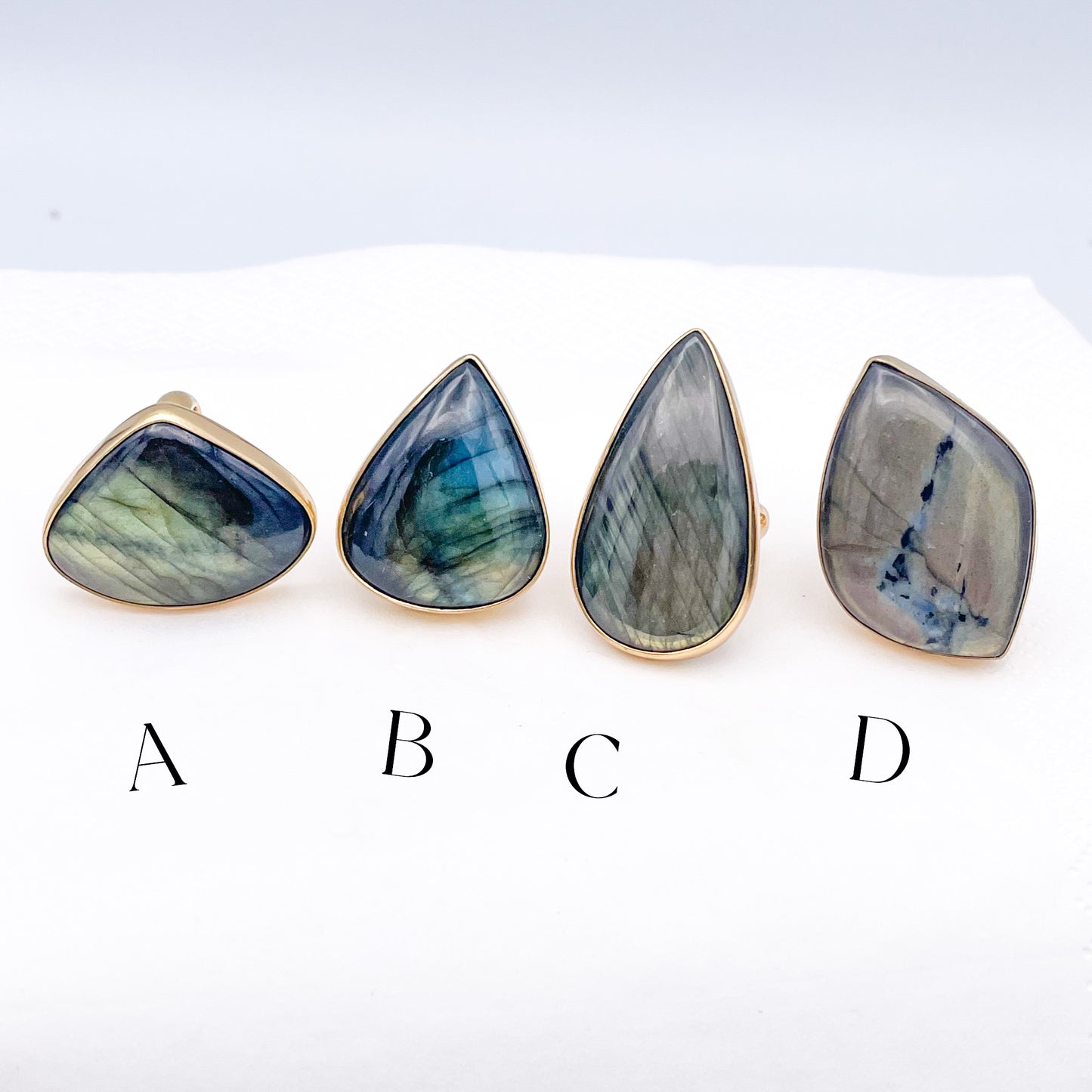 Labradorite ring - Alchemia
