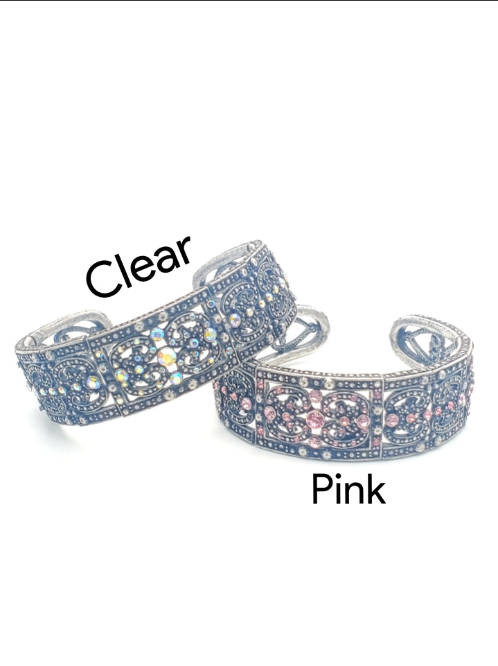 Stunner Unique Detailed Cuff - Solid Sterling Silver