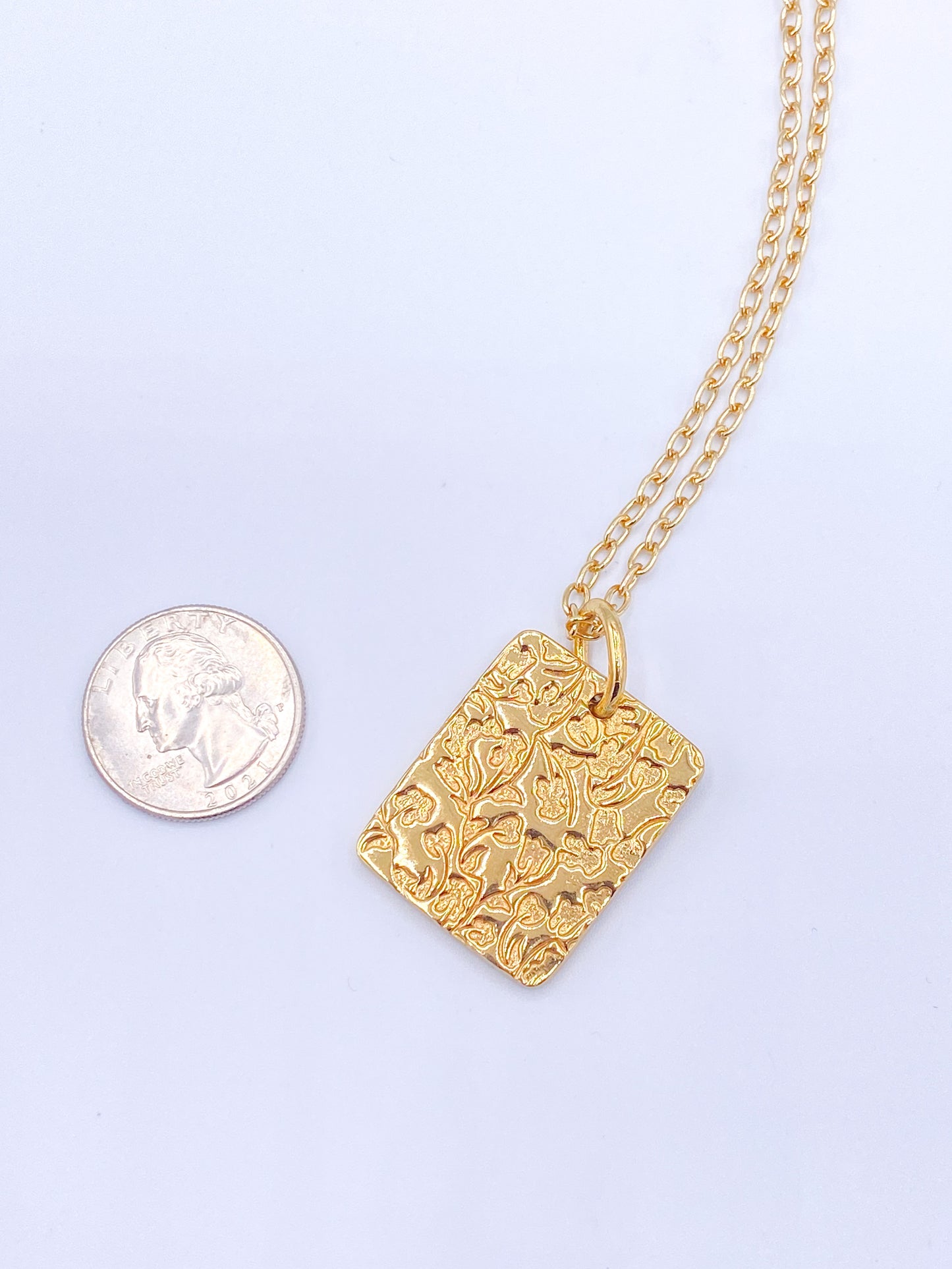 Solid Mosaic Printed Pendant - Alchemia