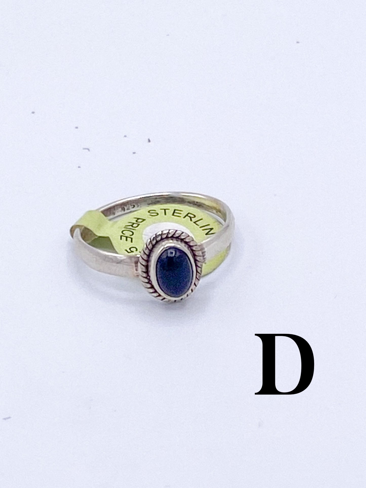 Dainty Sized 9 Rings-Solid Sterling Silver