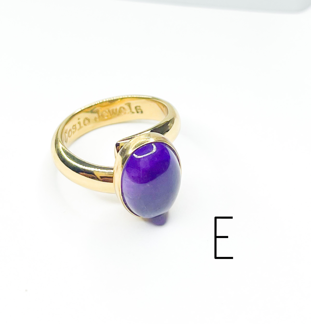 Mixed of Oval Natural Stones Faceted Ring-Alchemia