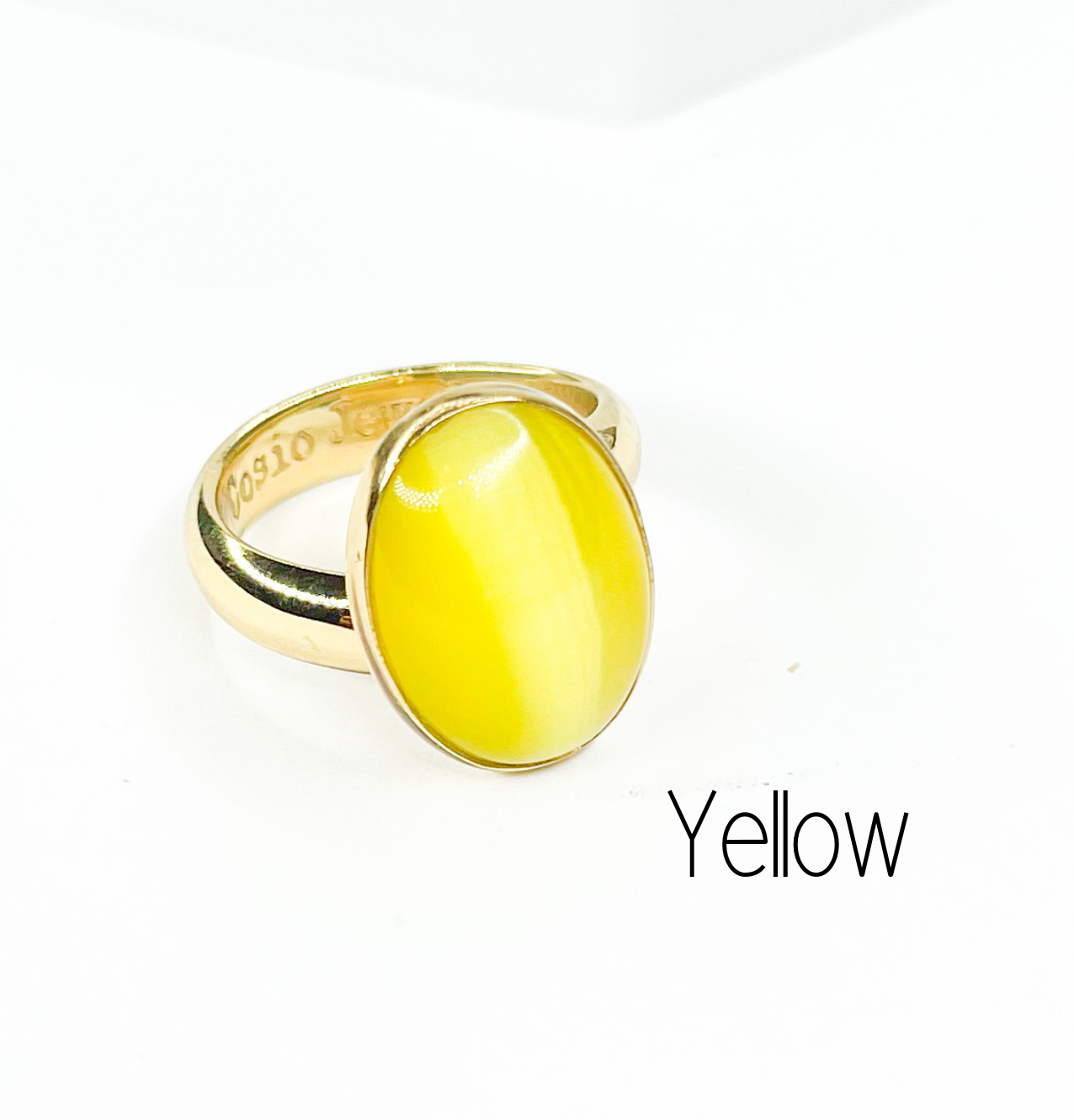 Cats Eye Jade Faceted Ring-Alchemia