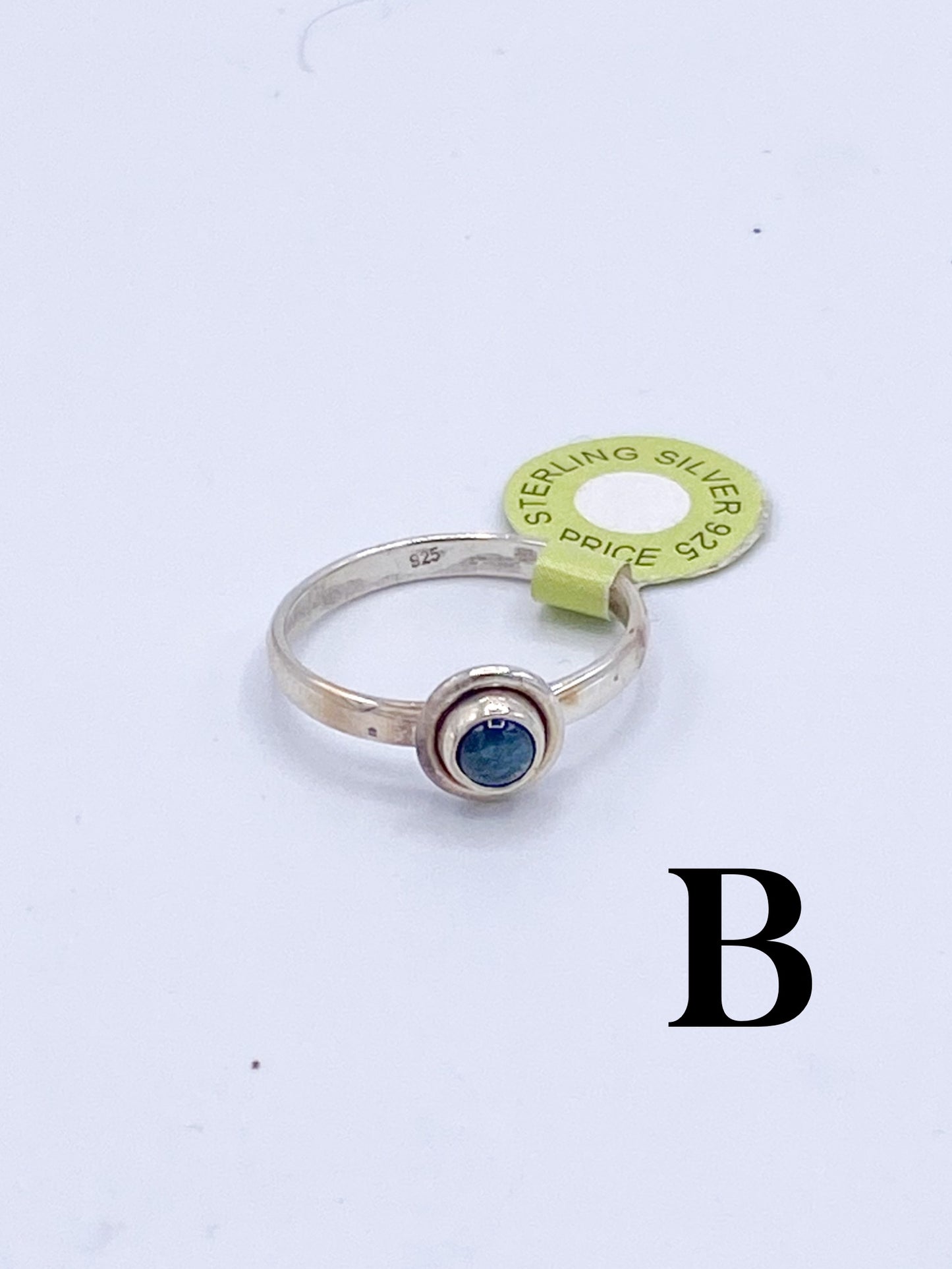 Dainty Sized 9 Rings-Solid Sterling Silver