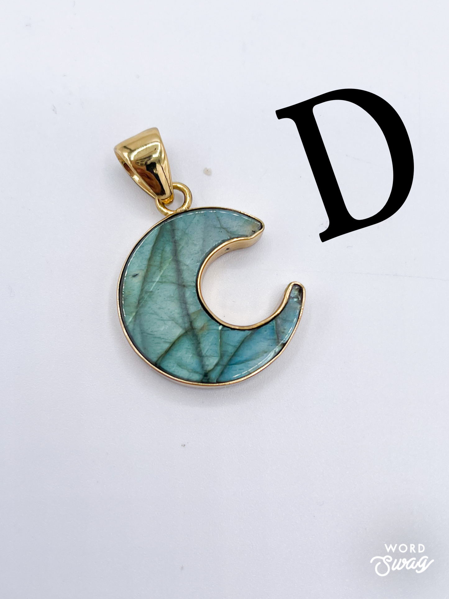 Dainty Moon Pendant-Alchemia