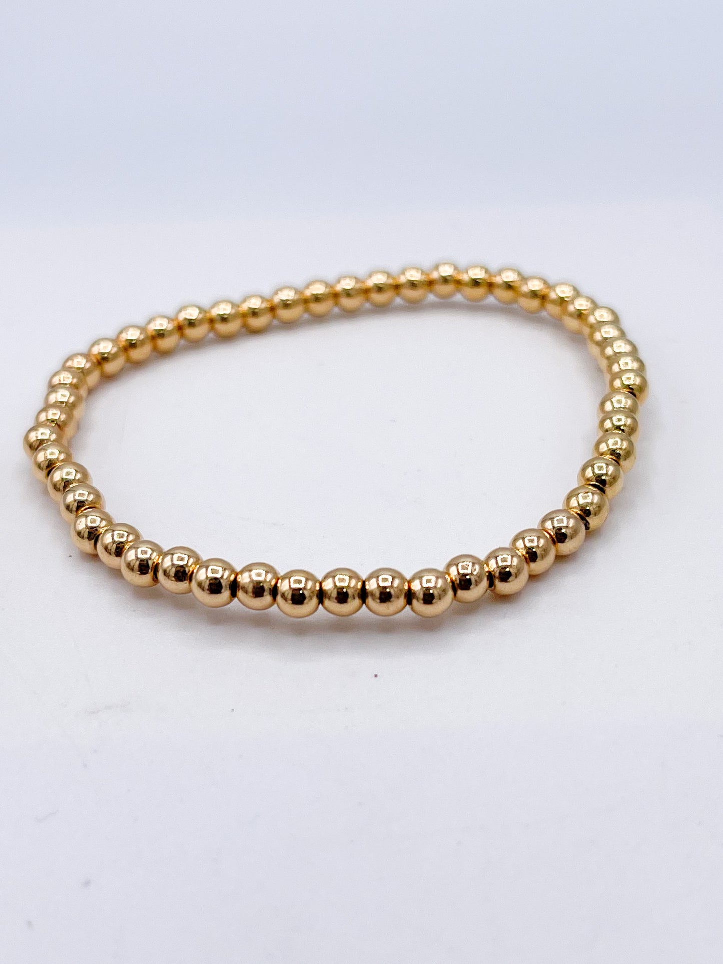 Dainty Stretch Bracelet-18k Gold Filled