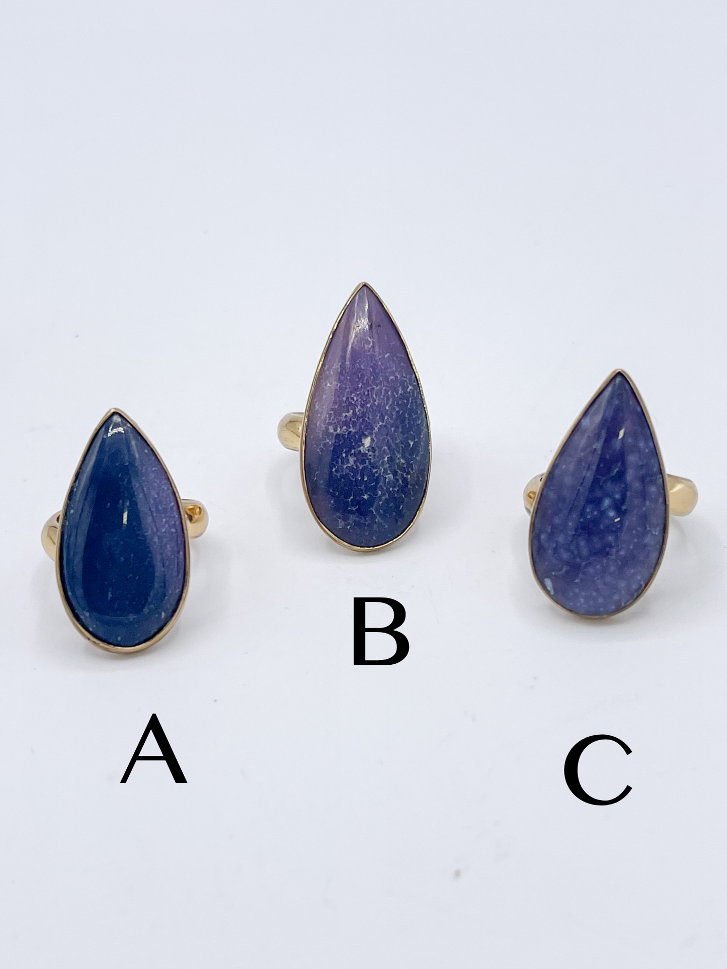 Lepidolite Mix Adjustable Ring-Alchemia