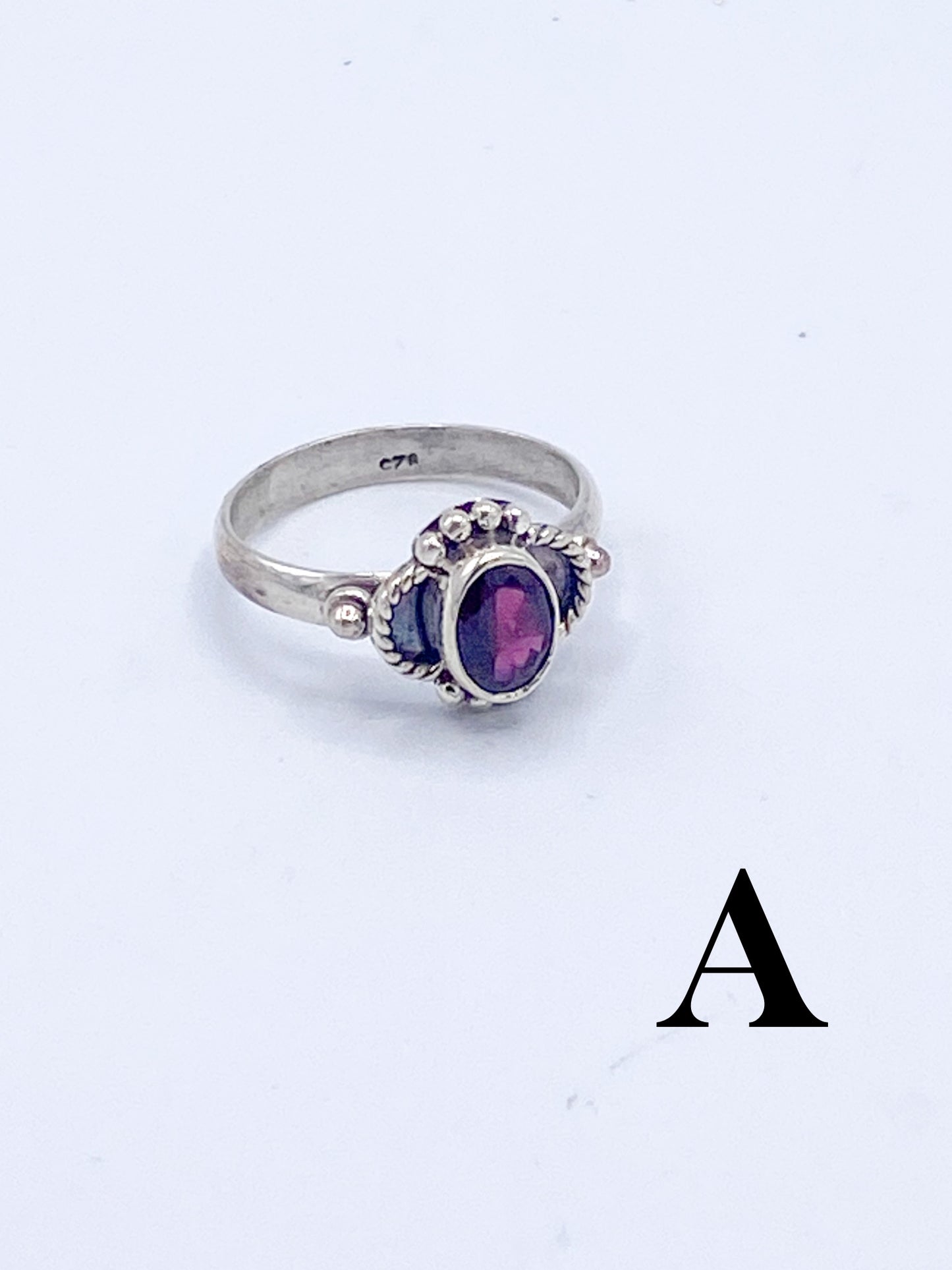 Dainty Sized 6 Rings-Solid Sterling Silver