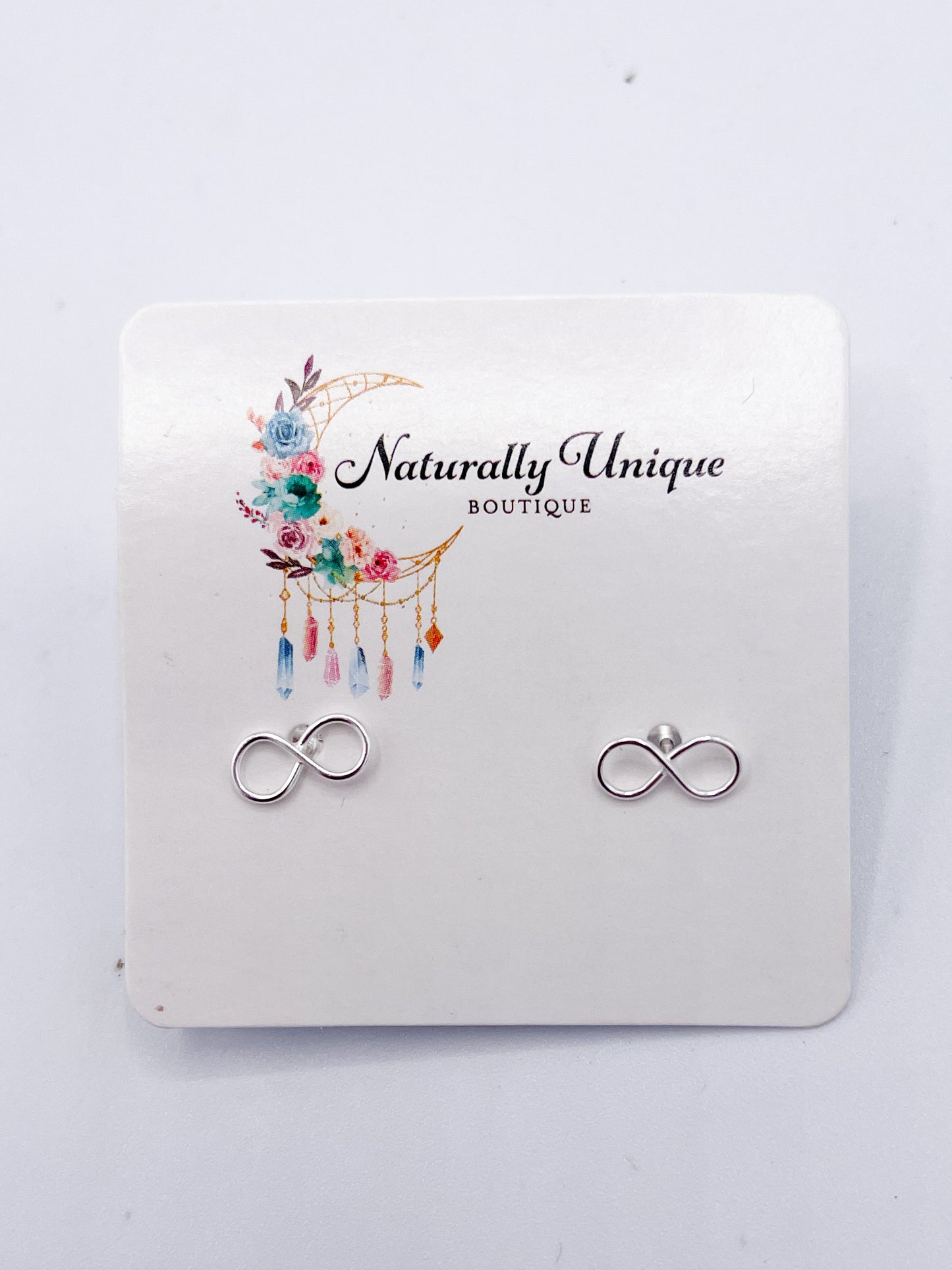 Dainty Infinity Stids-Solid Sterling Silver