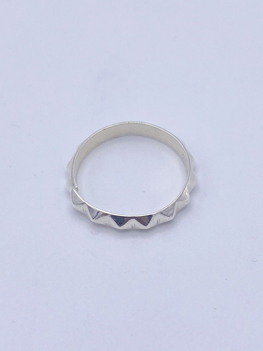 Spike Midi Ring-Solid Sterling Silver