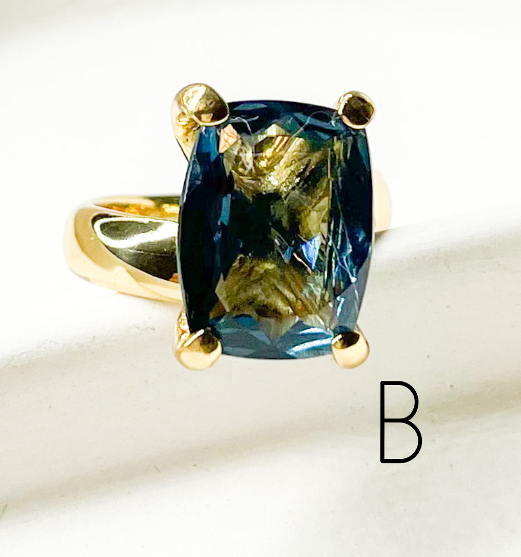 London Blue Topaz Adjustable-Alchemia
