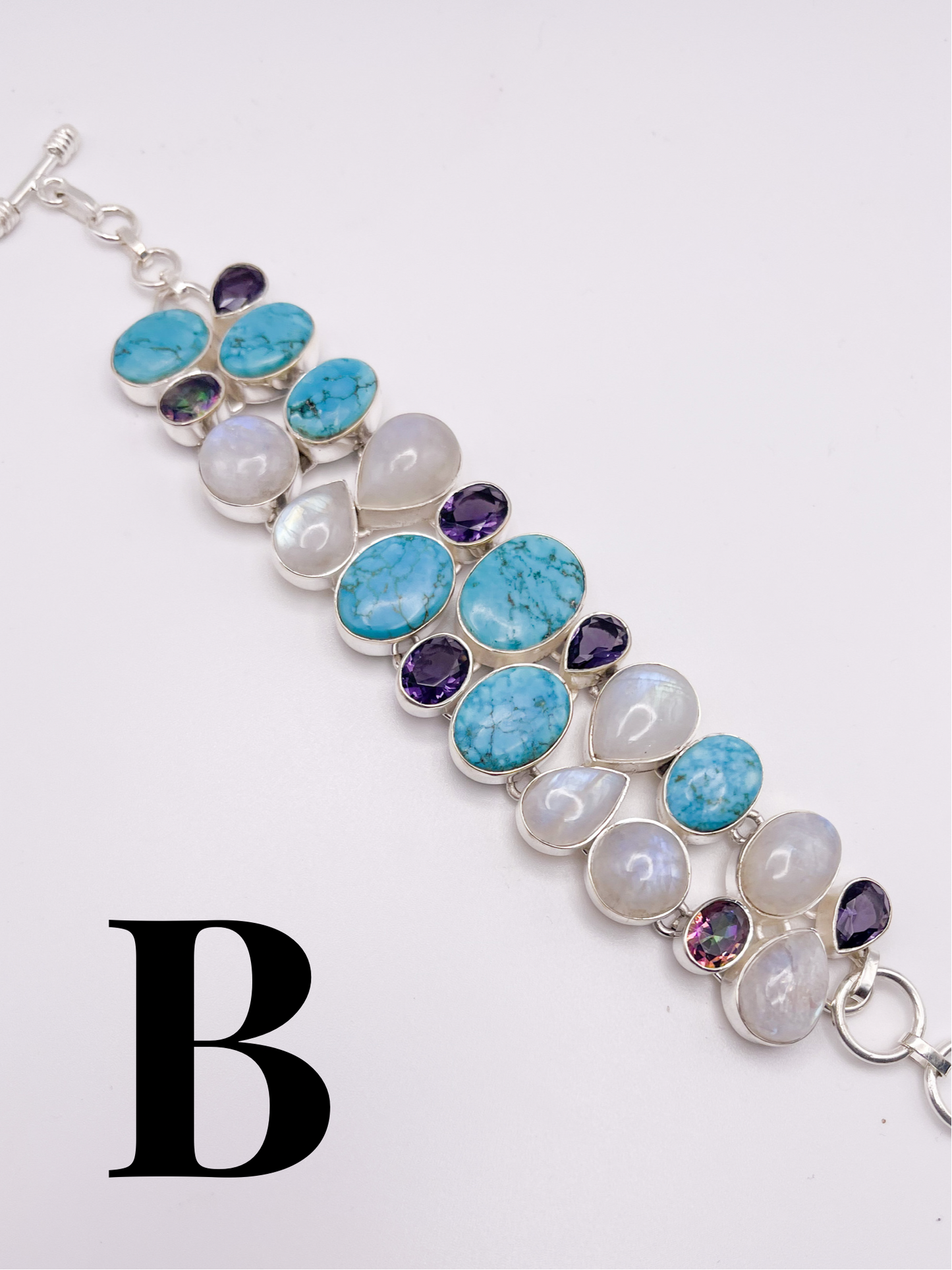 Bracelet Mix-Solid Sterling silver