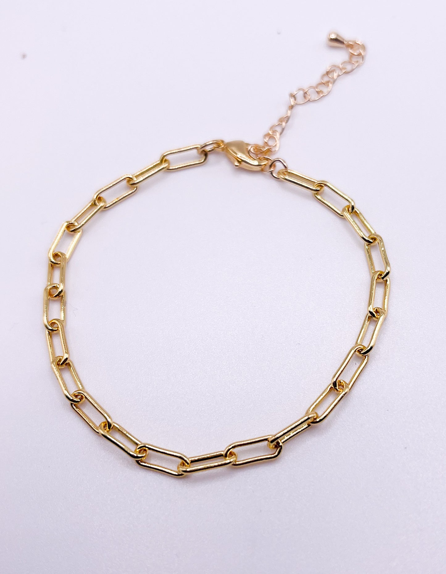 Link Bracelet -18k Gold filled