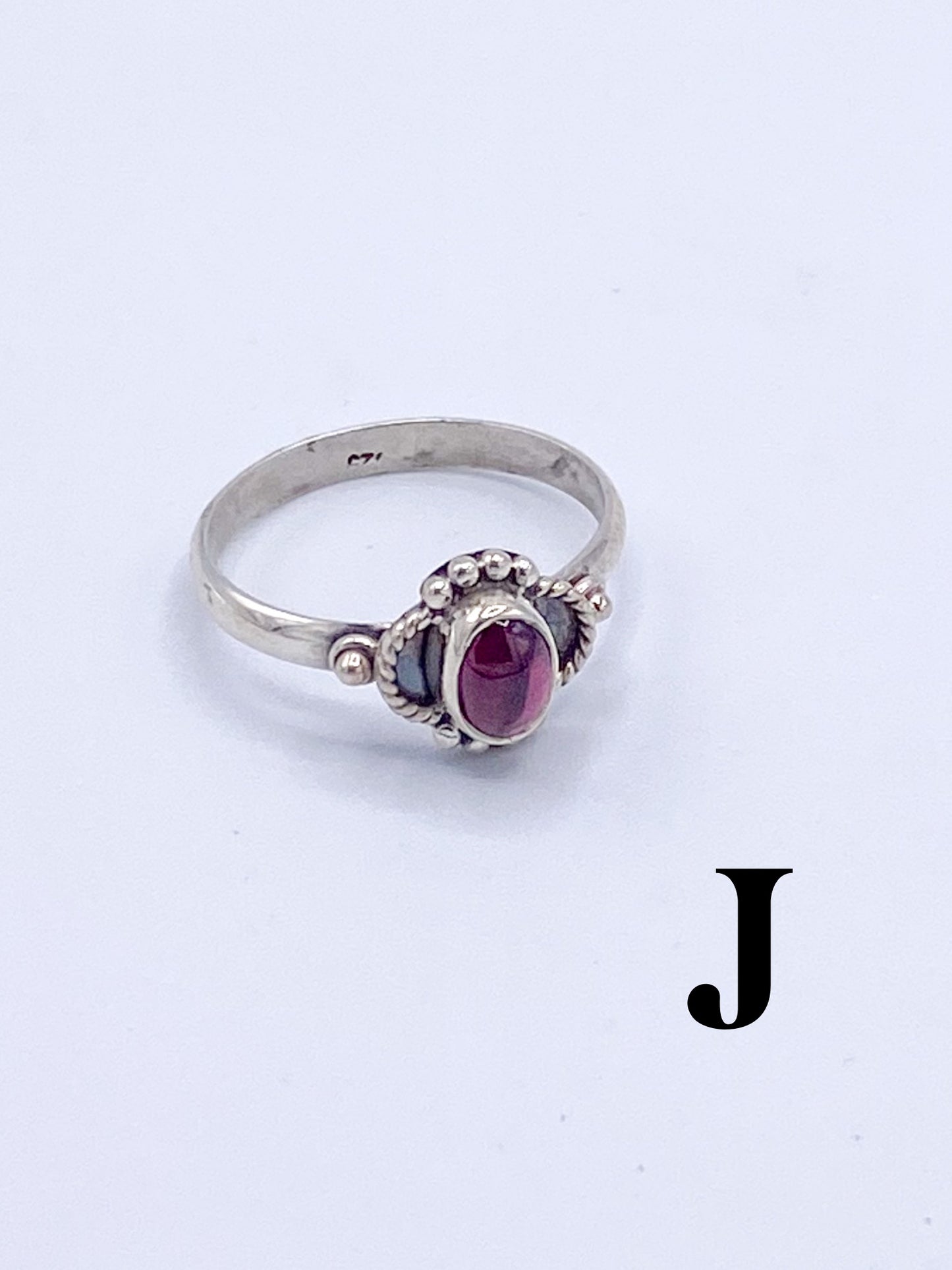 Dainty Sized 9 Rings-Solid Sterling Silver