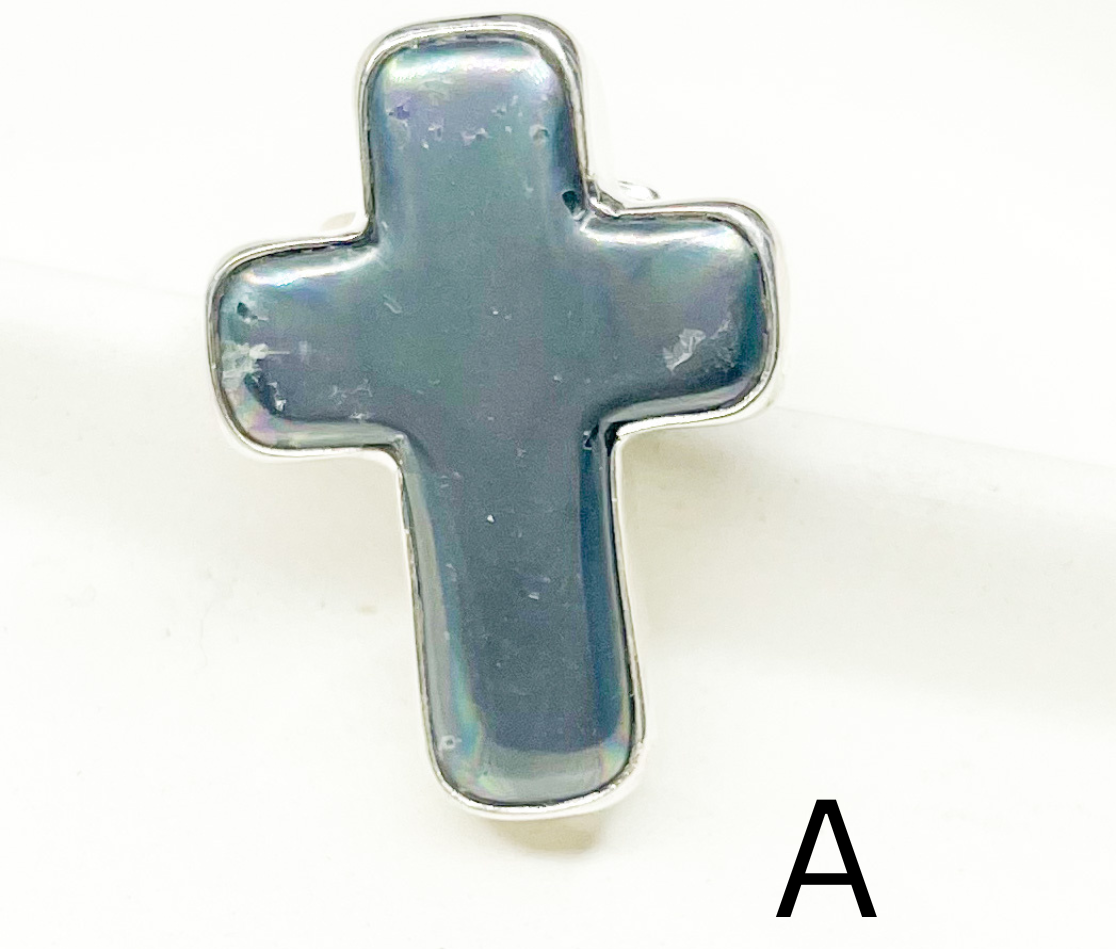 Silver MOP Ring-Solid Sterling Silver