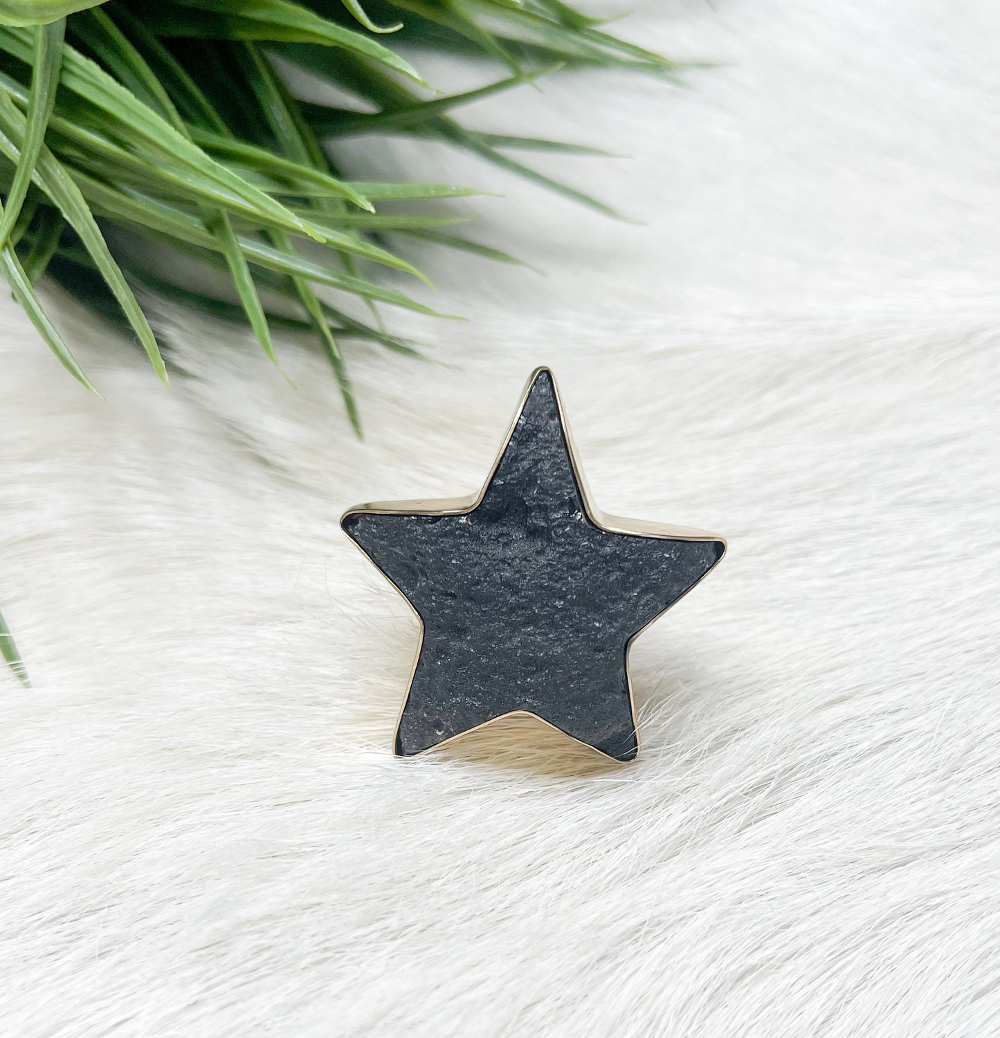 Tektite Star Ring-Alchemia