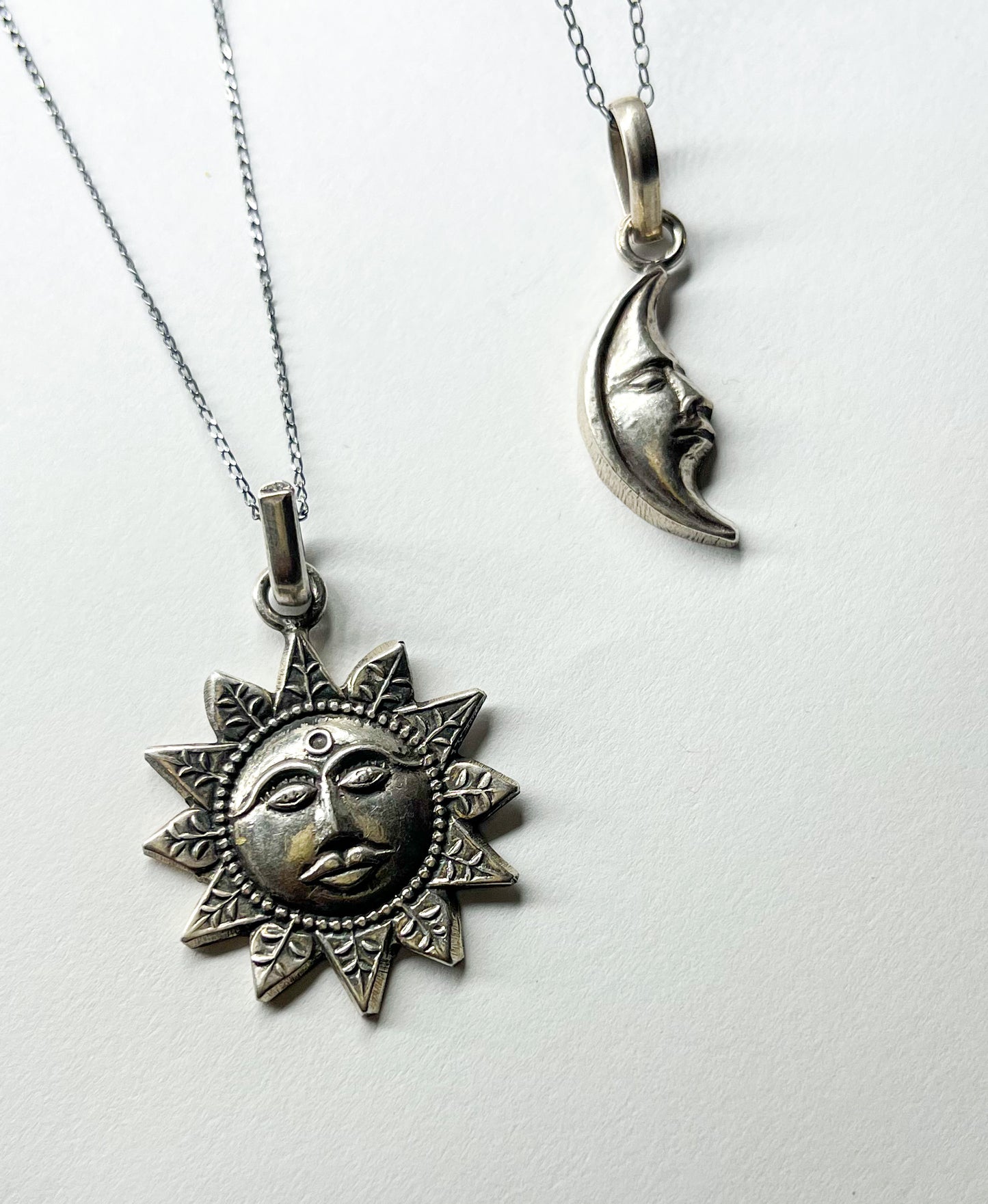 Dainty Silver Pendant Mix-Solid Sterling Silver