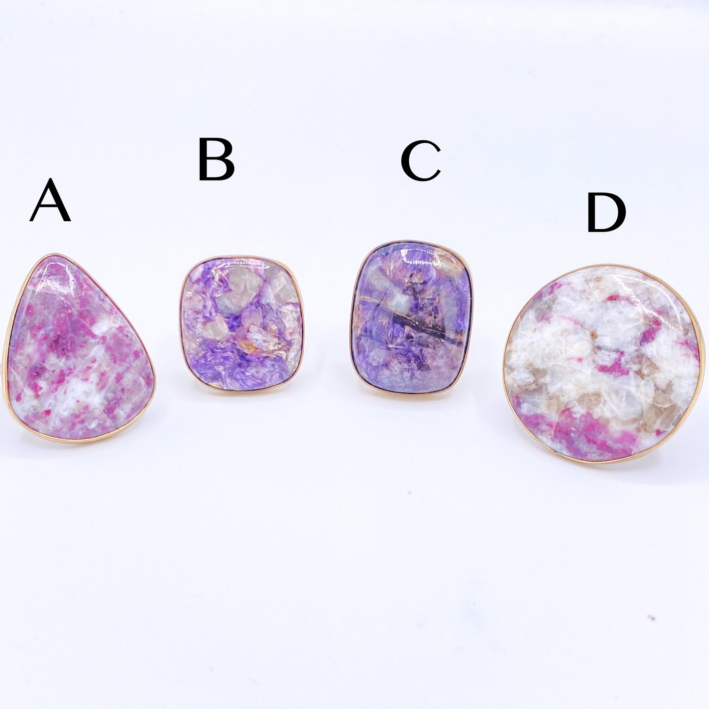 Amethyst Mix Adjustable Ring - Alchemia