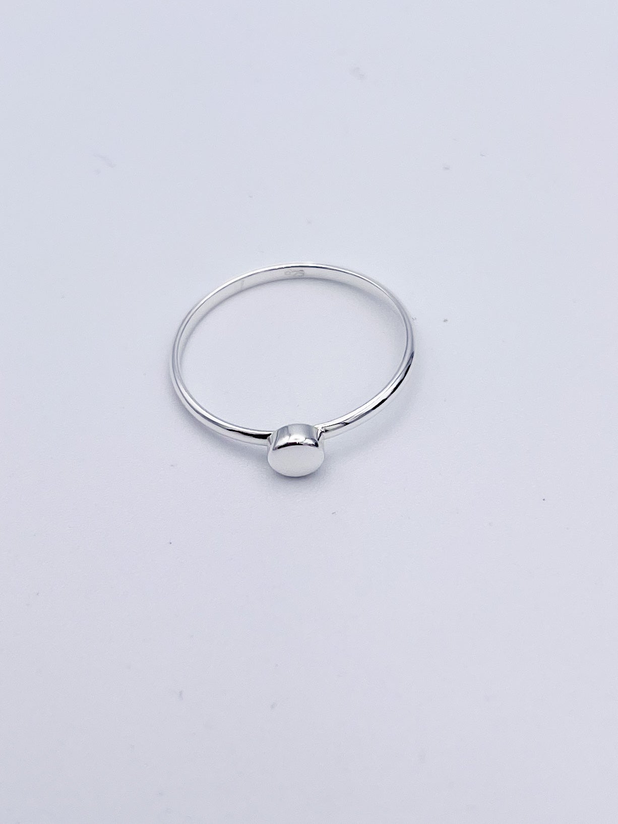 Dainty Circle Sized Rings-Solid Sterling Silver