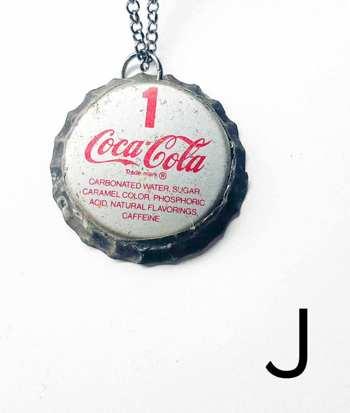 Bottle Cap Grunge Pendants-Grunge