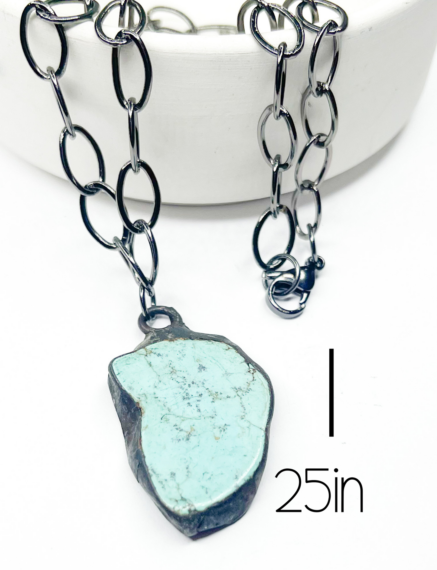 Stunning Round Of Grunge Necklace-Boho Grunge