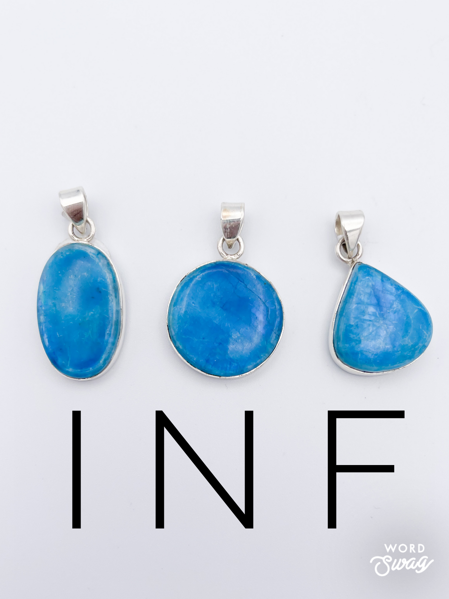 Blue Rainbow Moonstone Pendant-Solid Sterling Silver
