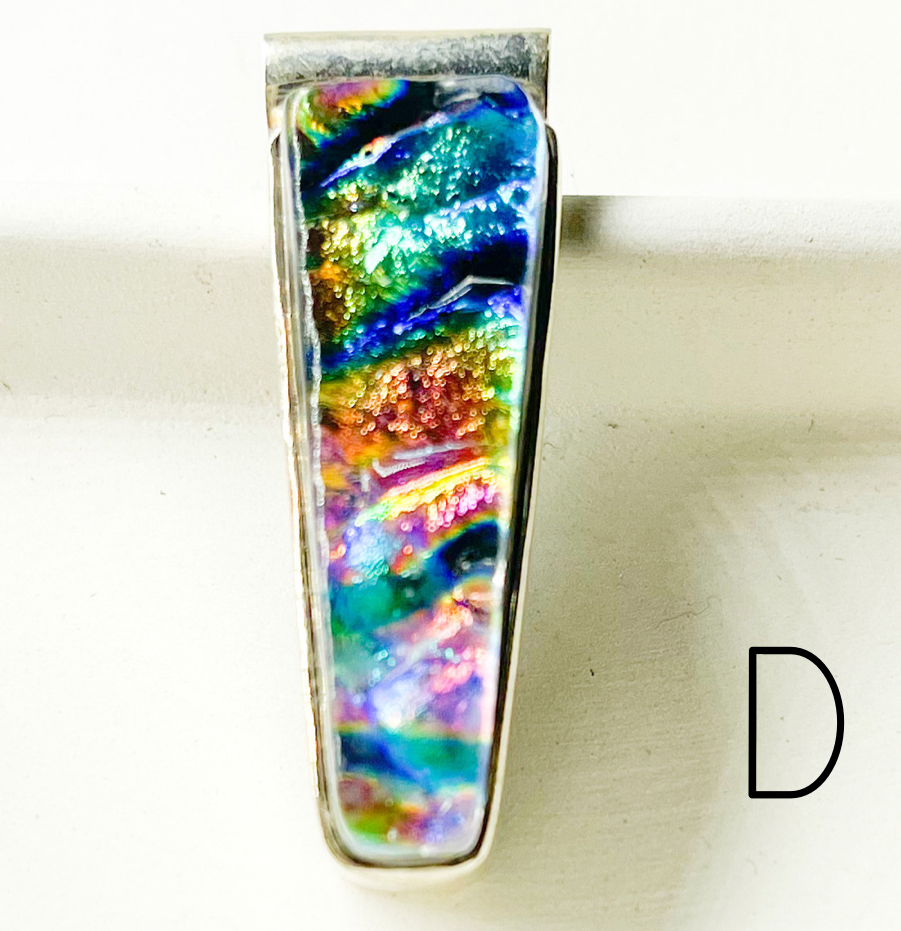 Glass Pendant Mix-Solid Sterling Silver