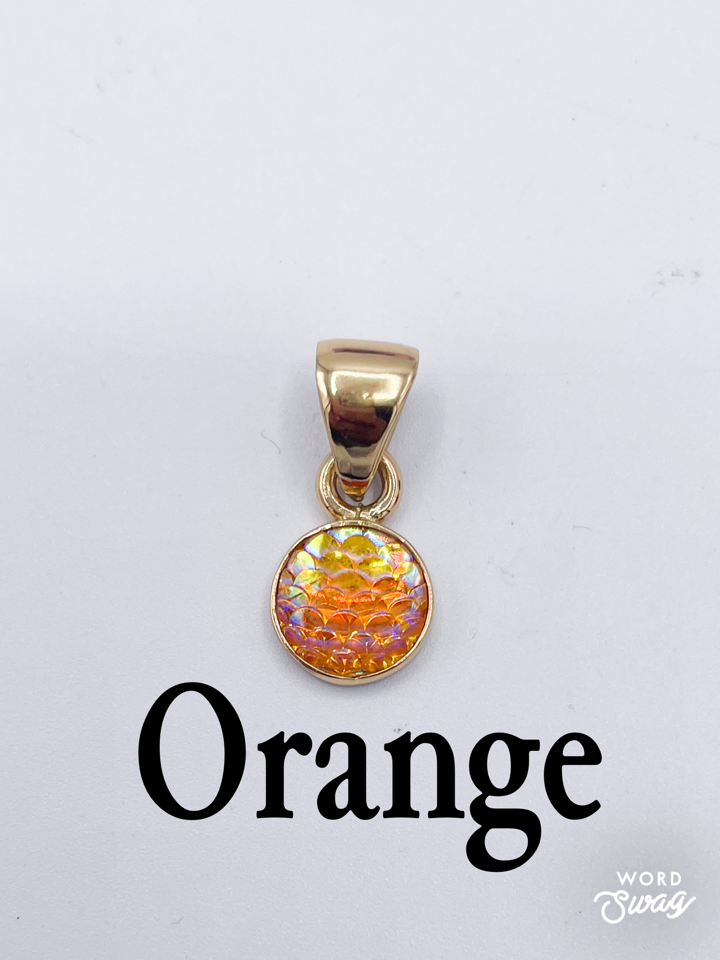 Mermaid Scale Pendants-Alchemia