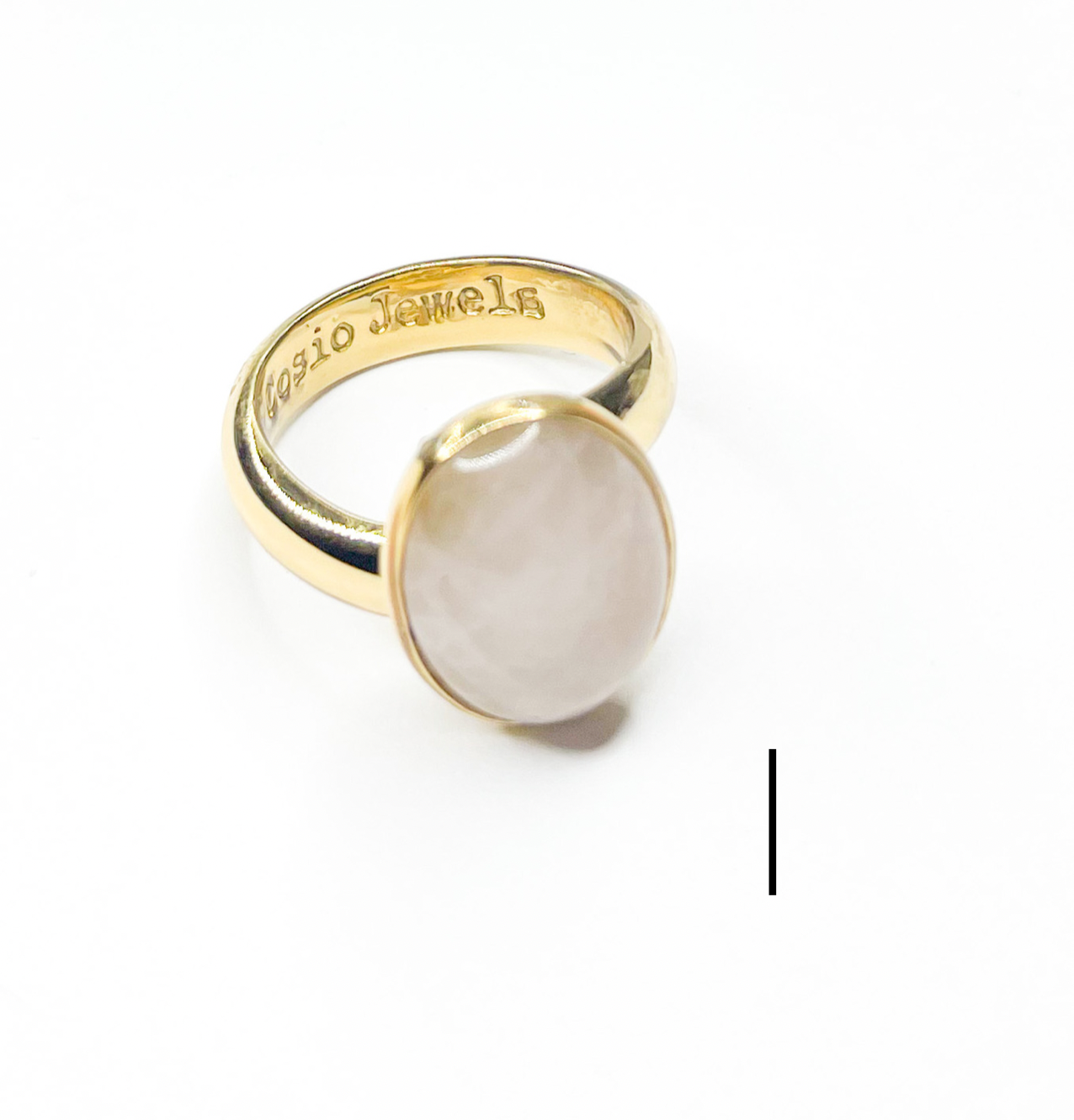 Mixed of Oval Natural Stones Faceted Ring-Alchemia