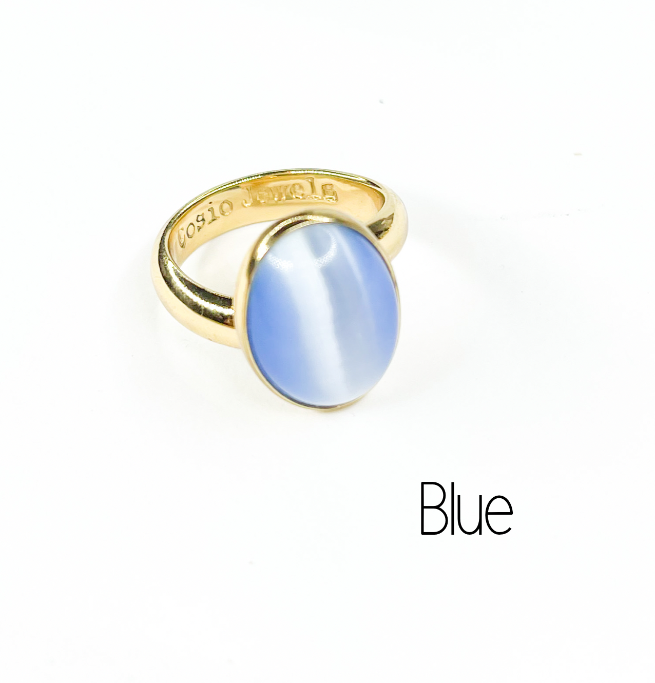 Cats Eye Jade Faceted Ring-Alchemia