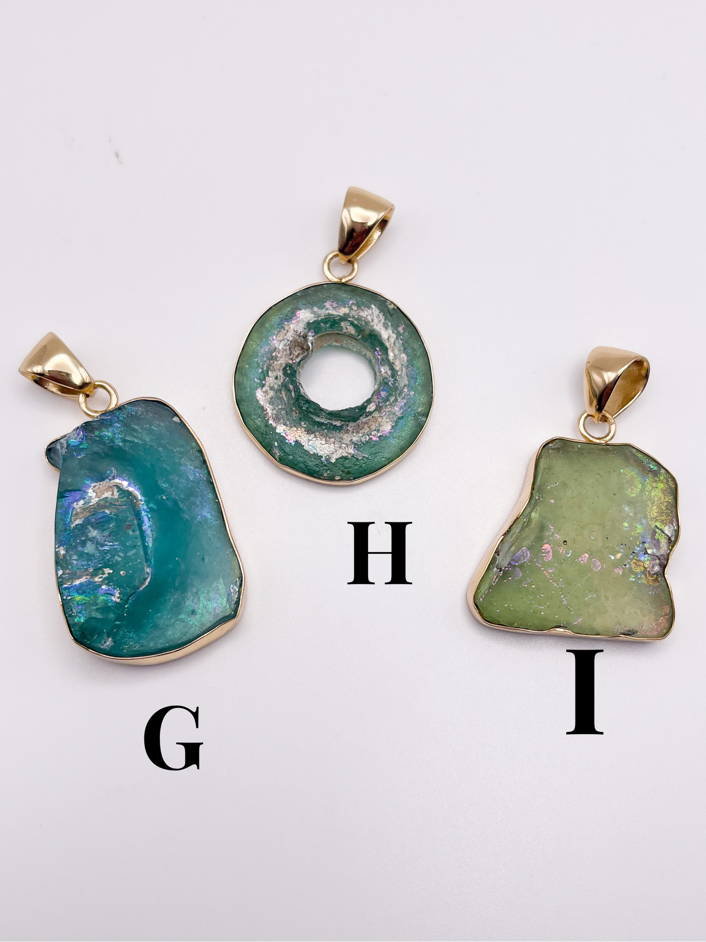 Roman Glass Pendants Mix-Alchemia