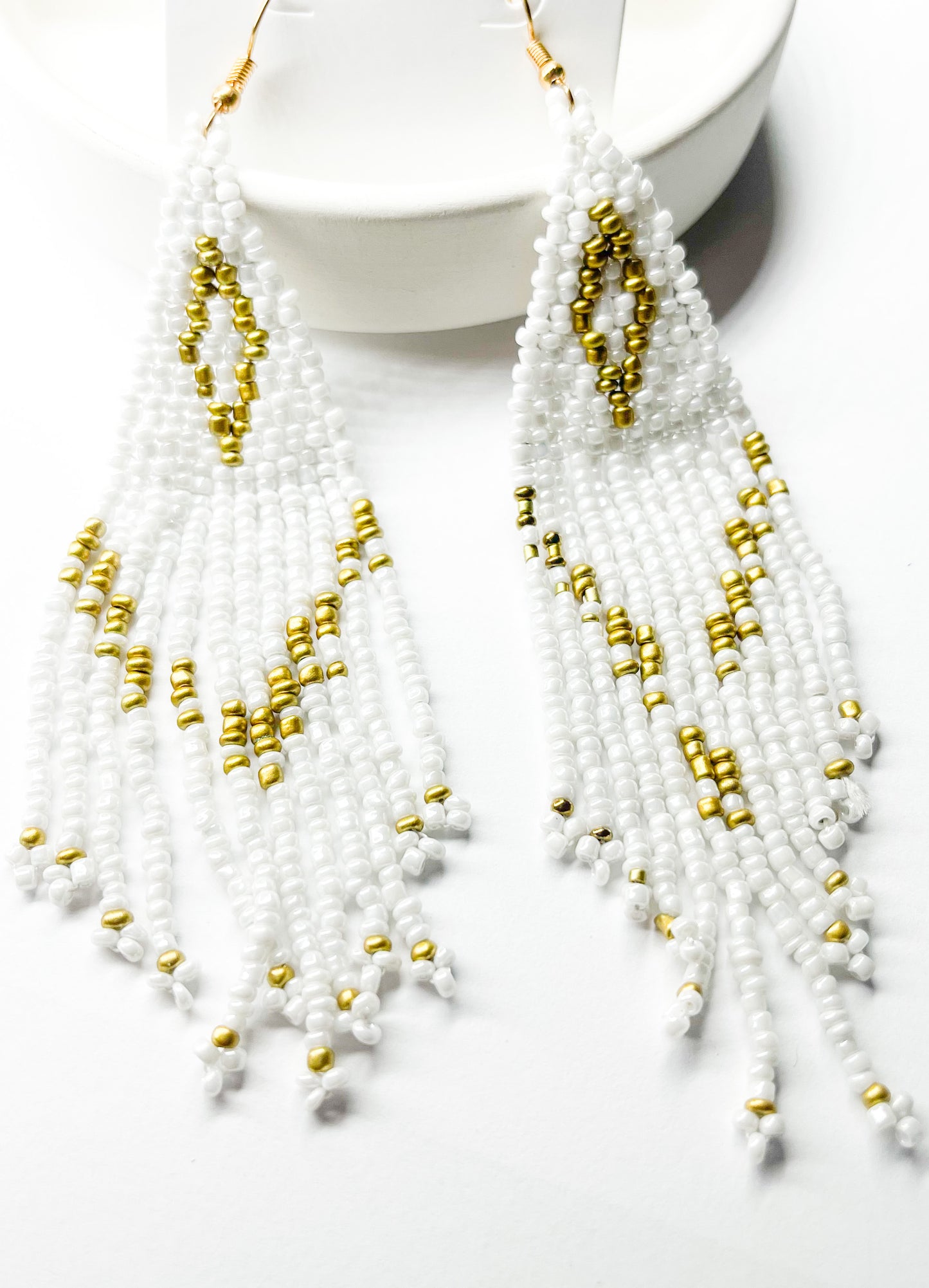Egyptian Royalty Beaded Dangles
