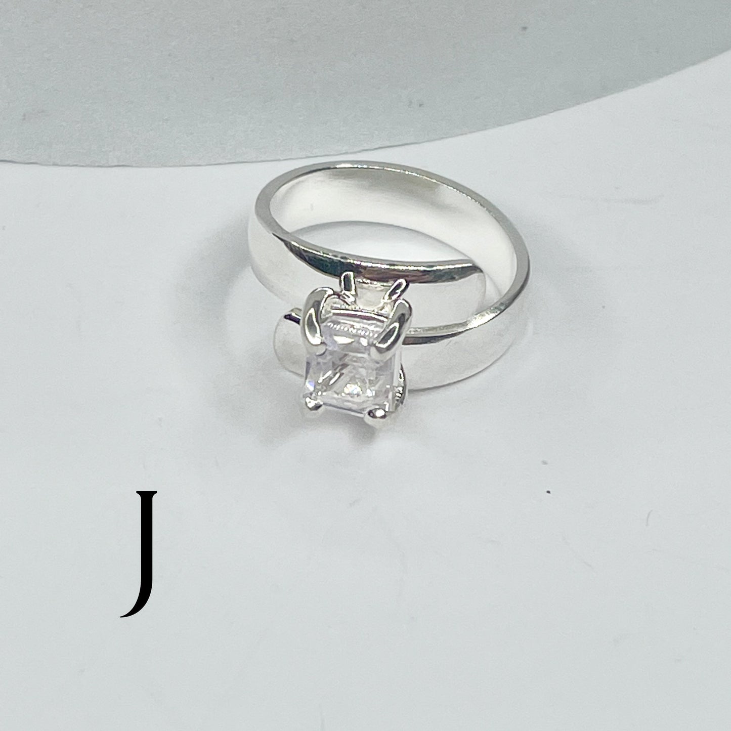 Natural Kunzite Prong Set-Solid Sterling Silver