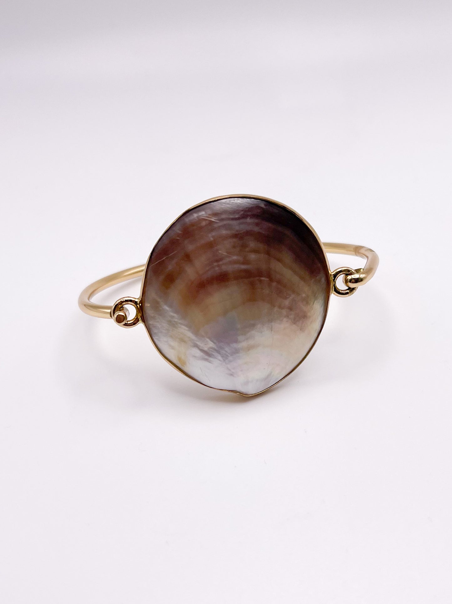 Black Lip Shell Bangle- Al chemia