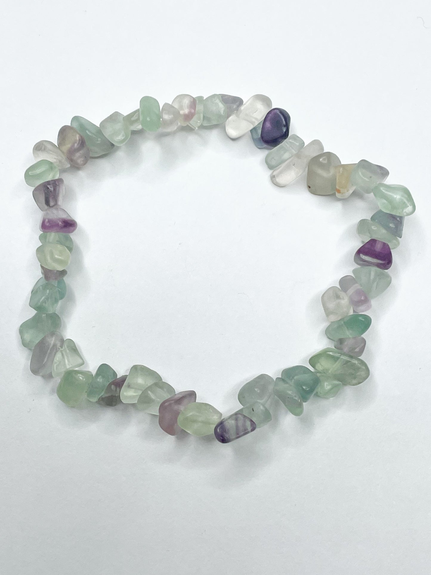Fluorite - Chip Bracelet 100