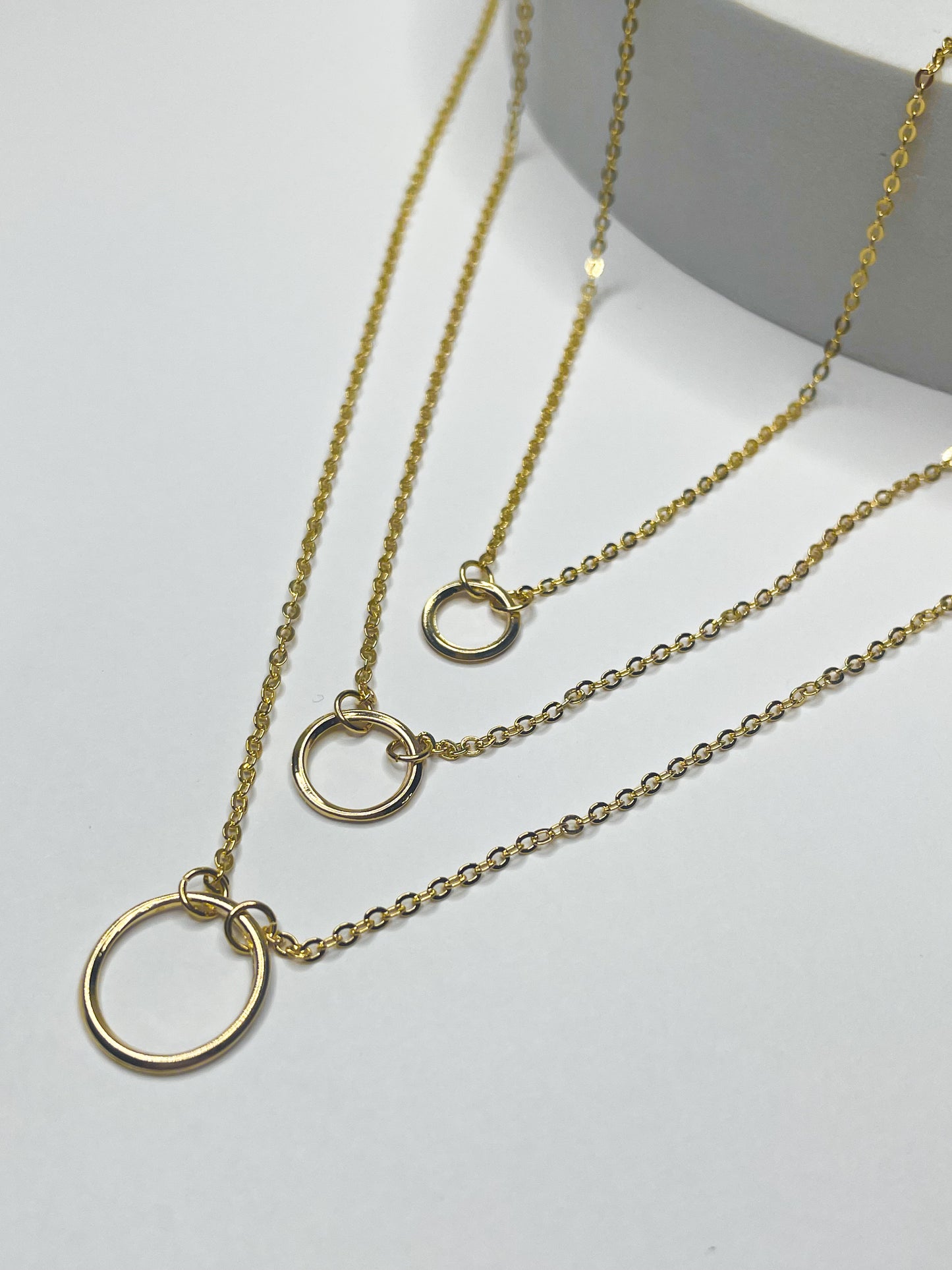 Karma Necklace-18k Gold Filled