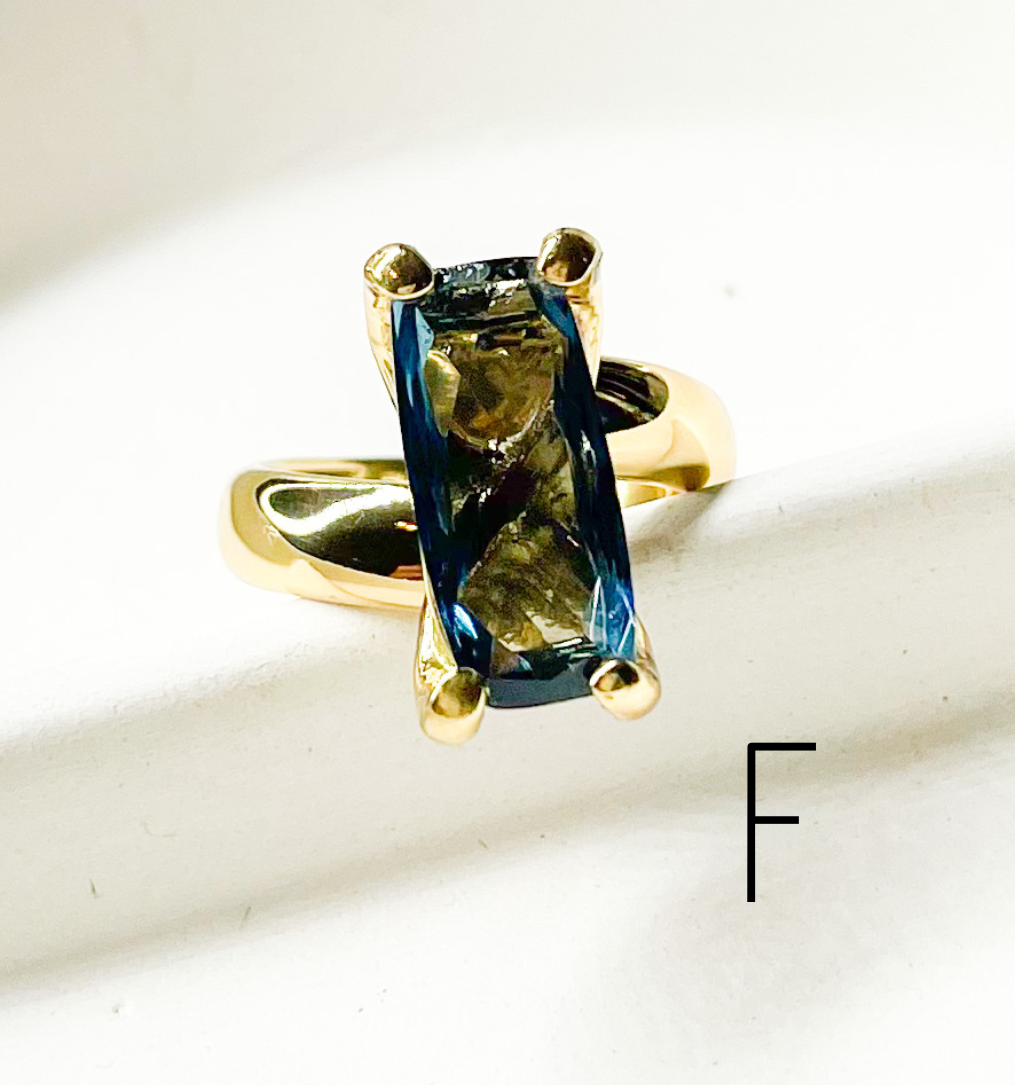 London Blue Topaz Adjustable-Alchemia